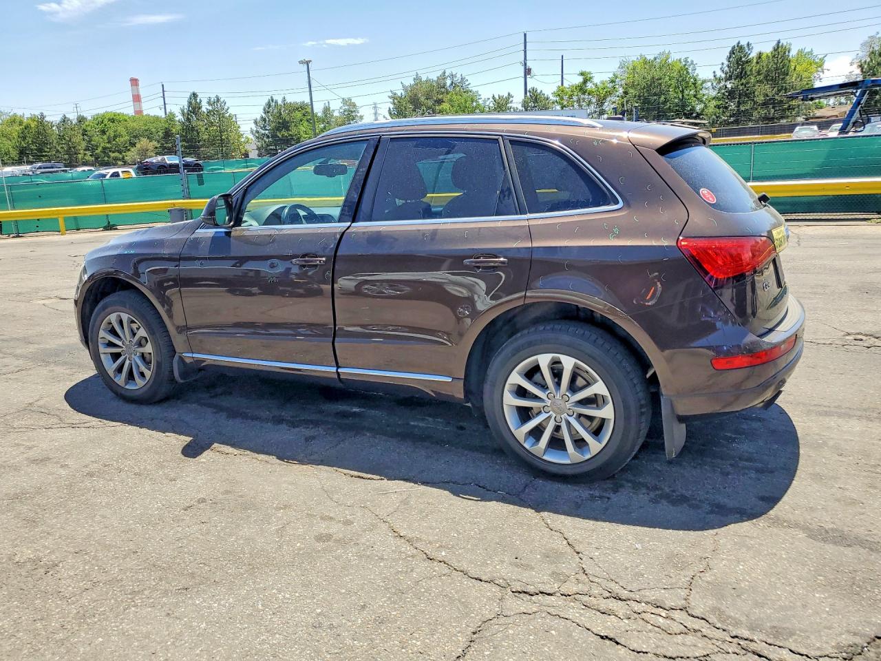 2014 Audi Q5 Premium Plus Brown vin: WA1LFAFP7EA040934