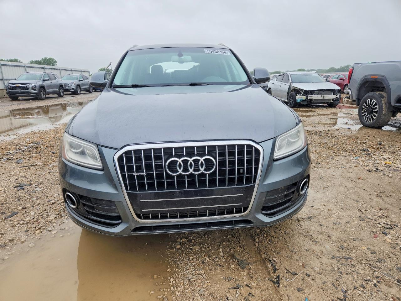 2014 Audi Q5 Premium Plus Beige vin: WA1LFAFP7EA049133
