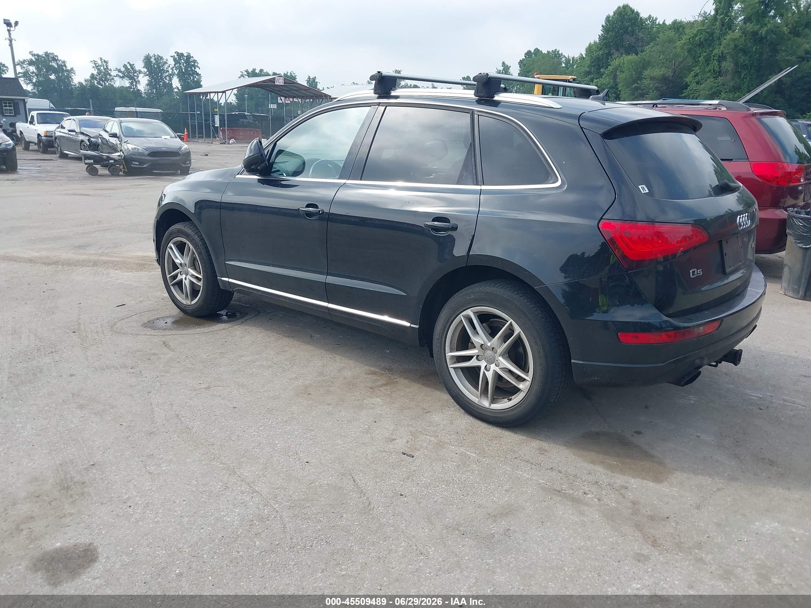 2014 Audi Q5 2.0t Premium Black vin: WA1LFAFP7EA050315