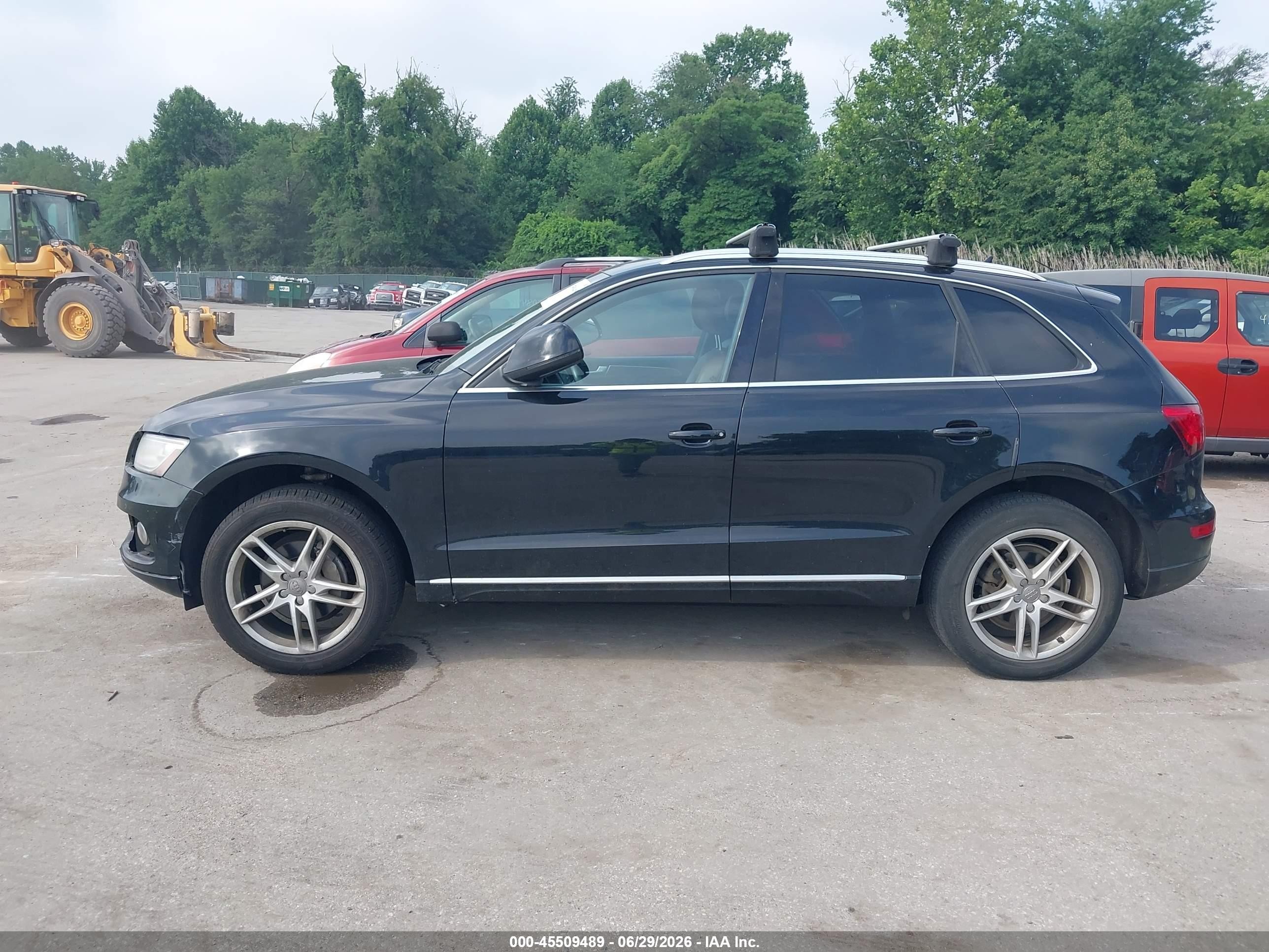 2014 Audi Q5 2.0t Premium Black vin: WA1LFAFP7EA050315