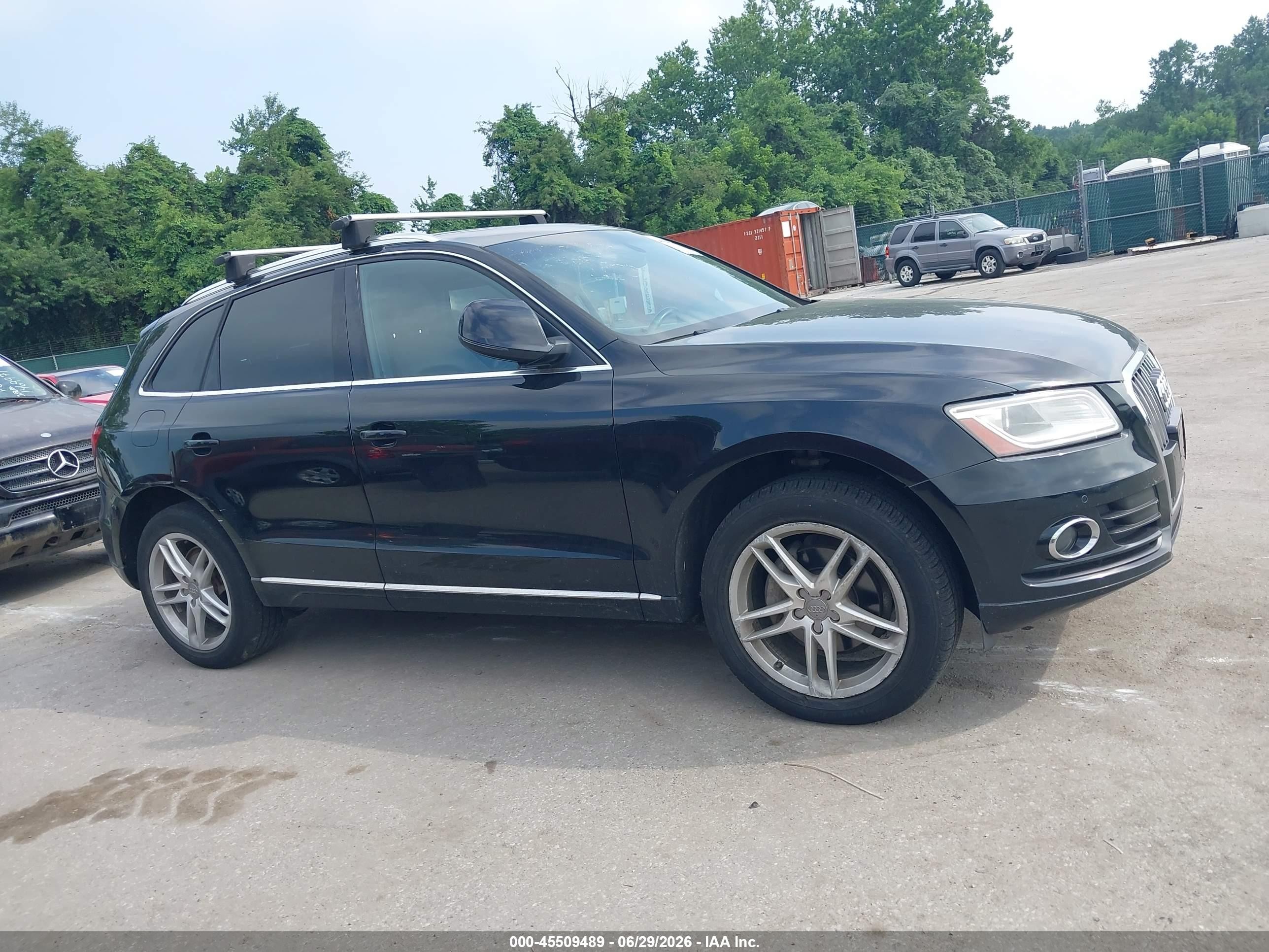 2014 Audi Q5 2.0t Premium Black vin: WA1LFAFP7EA050315