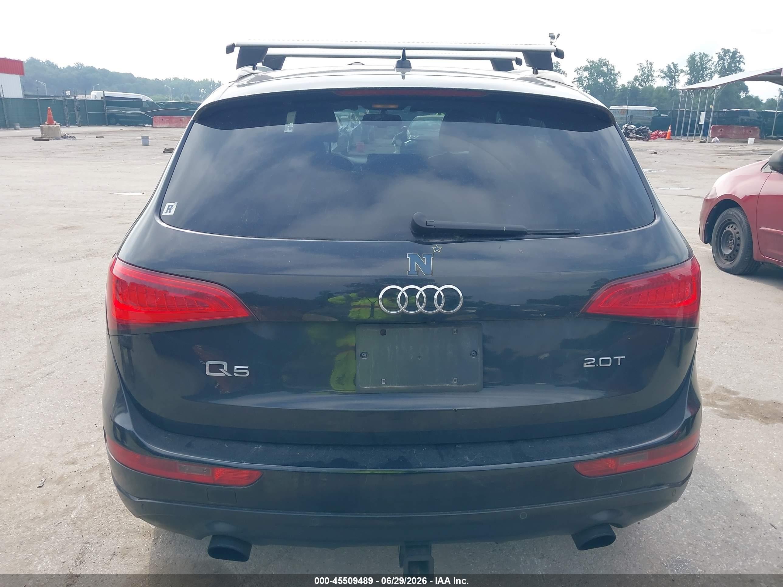 2014 Audi Q5 2.0t Premium Black vin: WA1LFAFP7EA050315