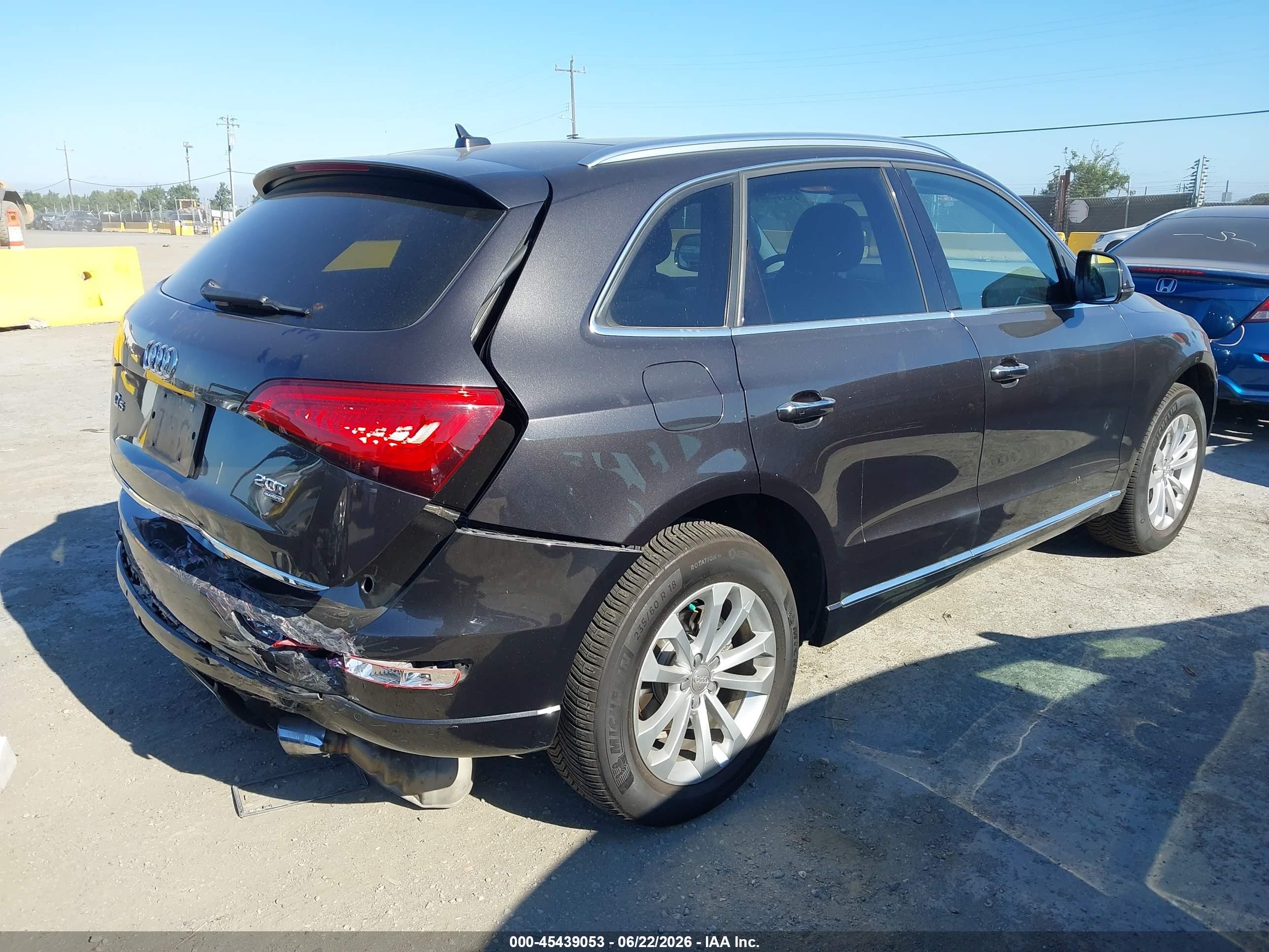 2015 Audi Q5 2.0t Premium Black vin: WA1LFAFP7FA014187
