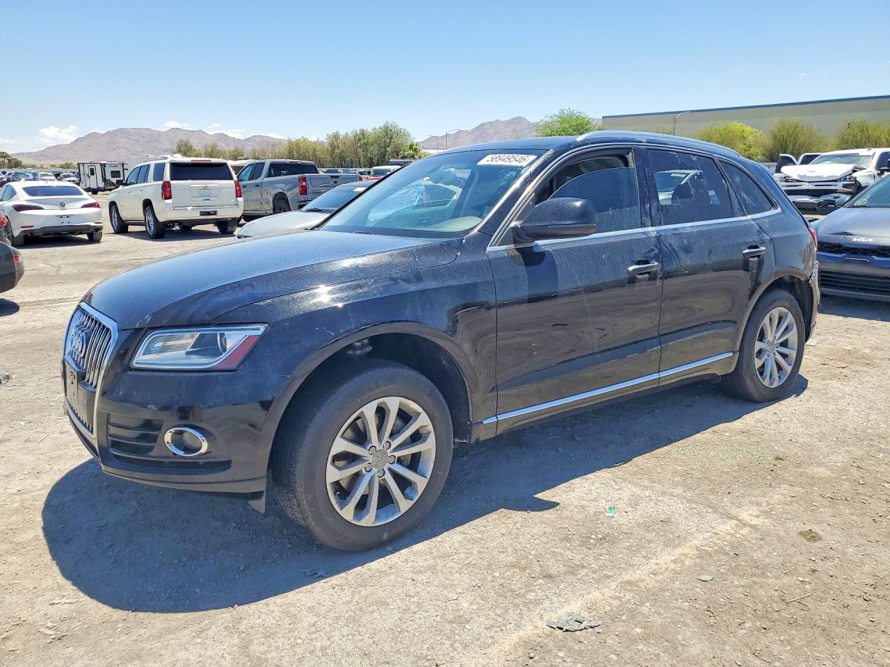 2015 Audi Q5 Premium Plus Черный vin: WA1LFAFP7FA047173