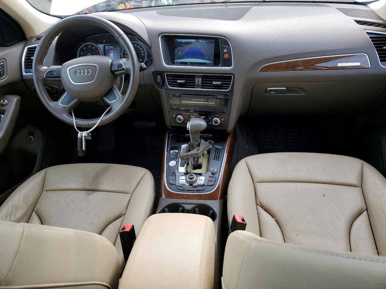 2015 Audi Q5 Premium Plus Белый vin: WA1LFAFP7FA049005