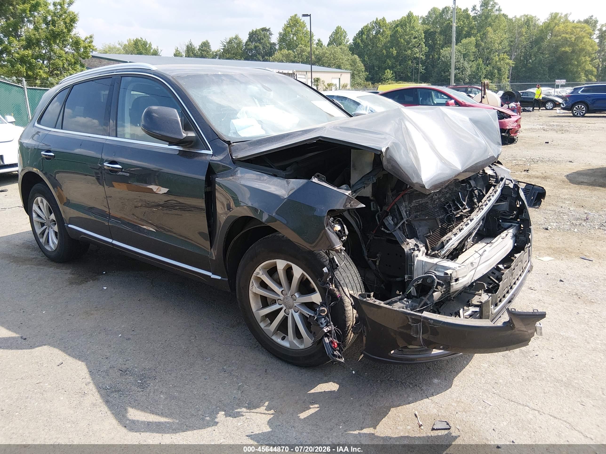 2015 Audi Q5 2.0t Premium Black vin: WA1LFAFP7FA059677