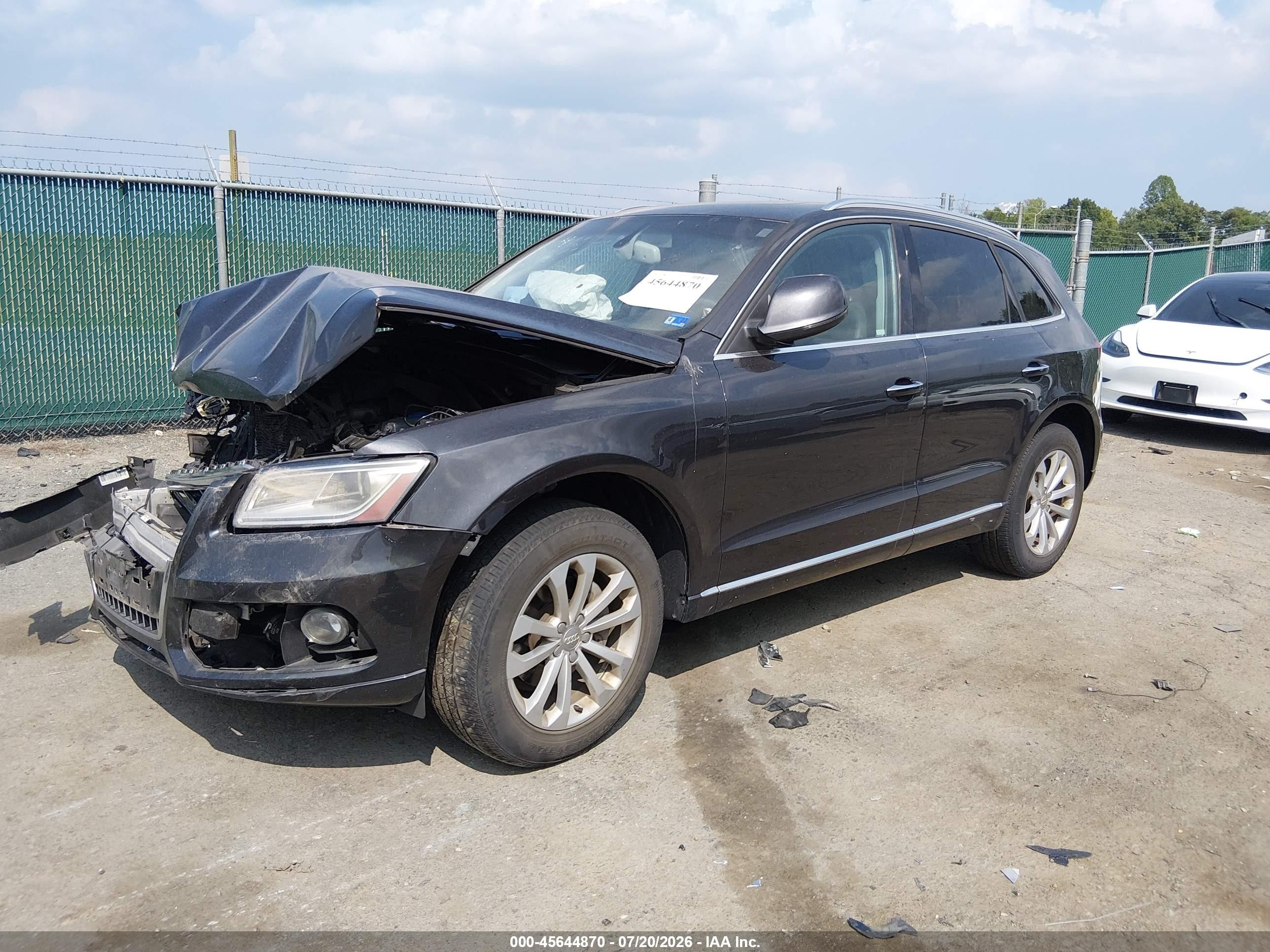 2015 Audi Q5 2.0t Premium Black vin: WA1LFAFP7FA059677