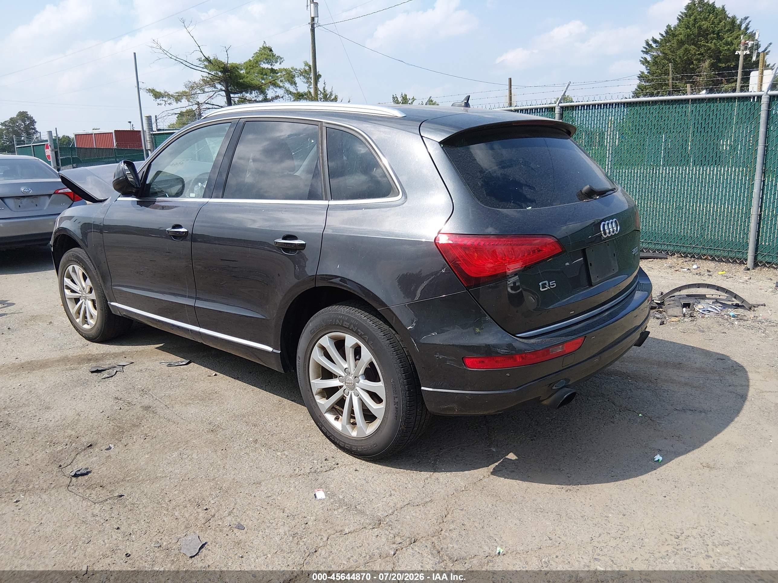 2015 Audi Q5 2.0t Premium Black vin: WA1LFAFP7FA059677
