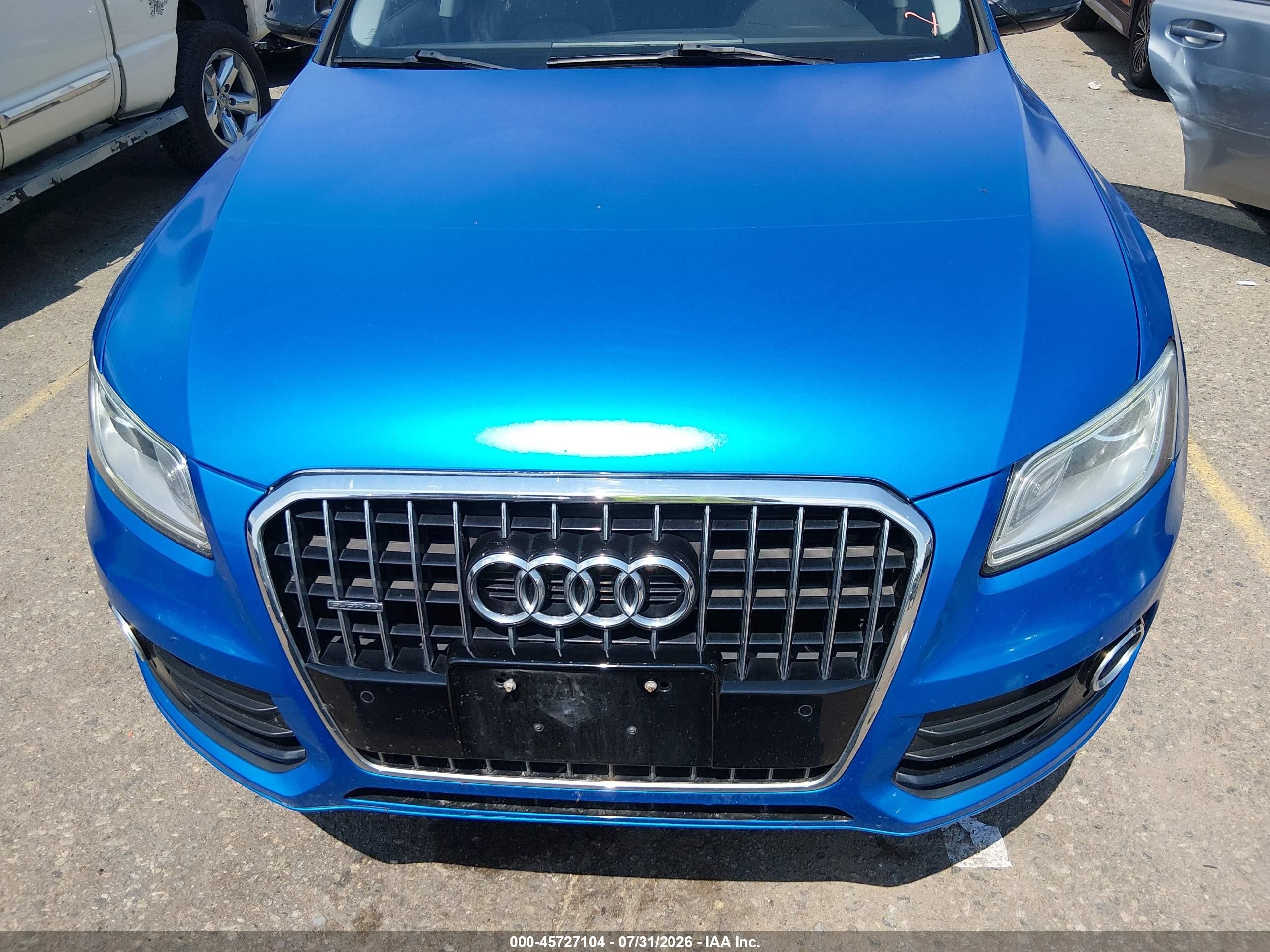 2015 Audi Q5 2.0t Premium Blue vin: WA1LFAFP7FA068900