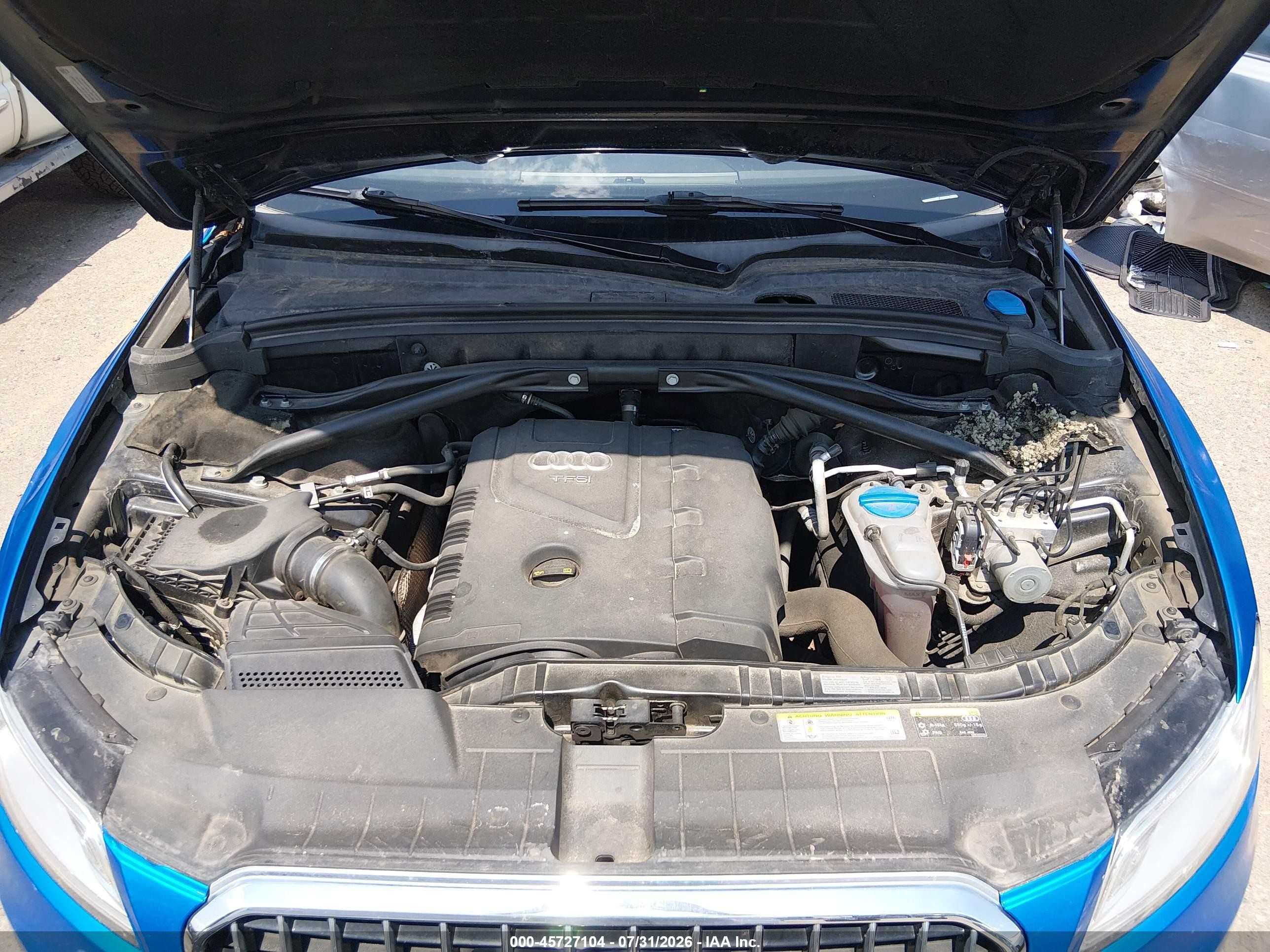 2015 Audi Q5 2.0t Premium Blue vin: WA1LFAFP7FA068900