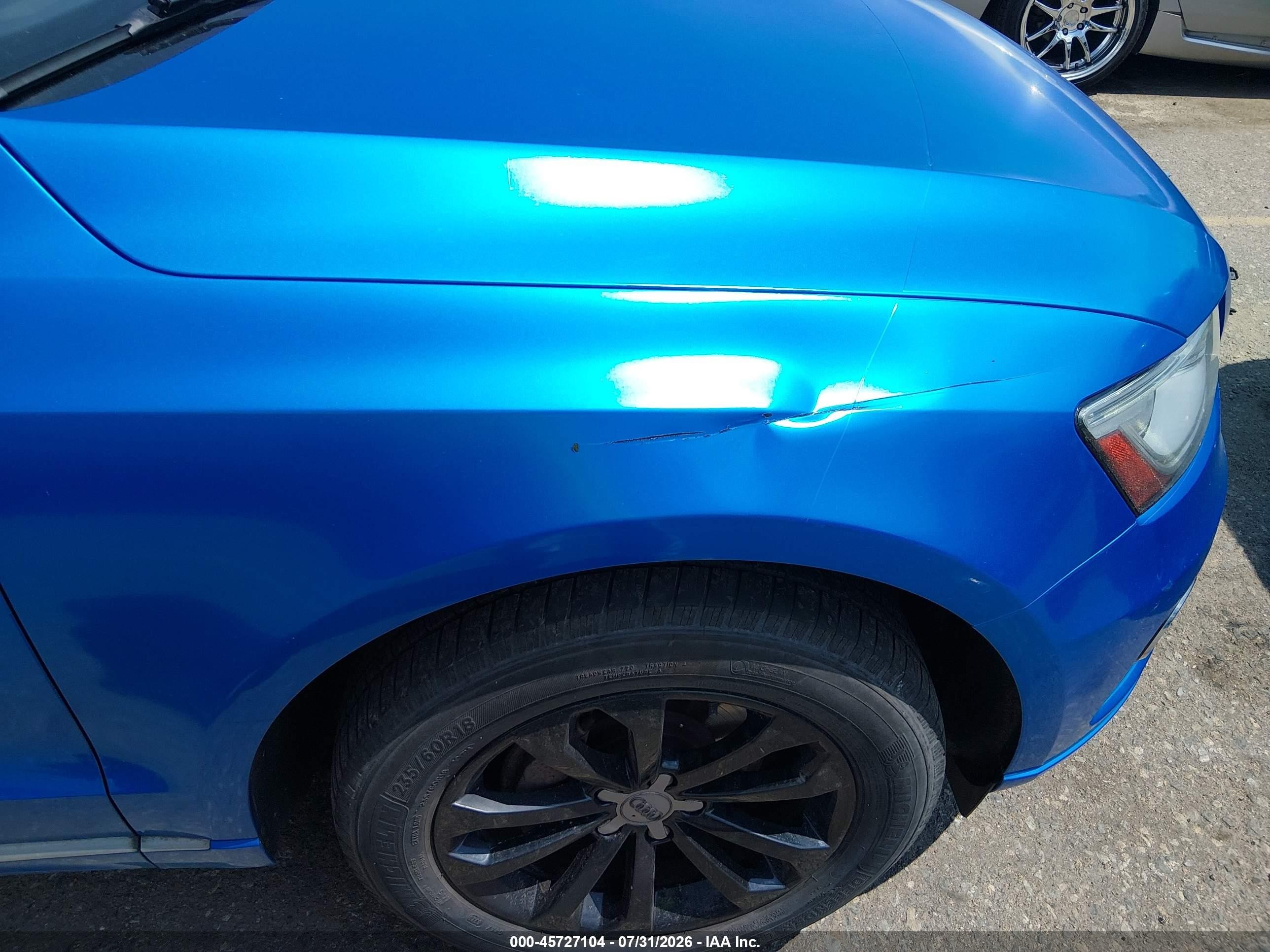 2015 Audi Q5 2.0t Premium Blue vin: WA1LFAFP7FA068900