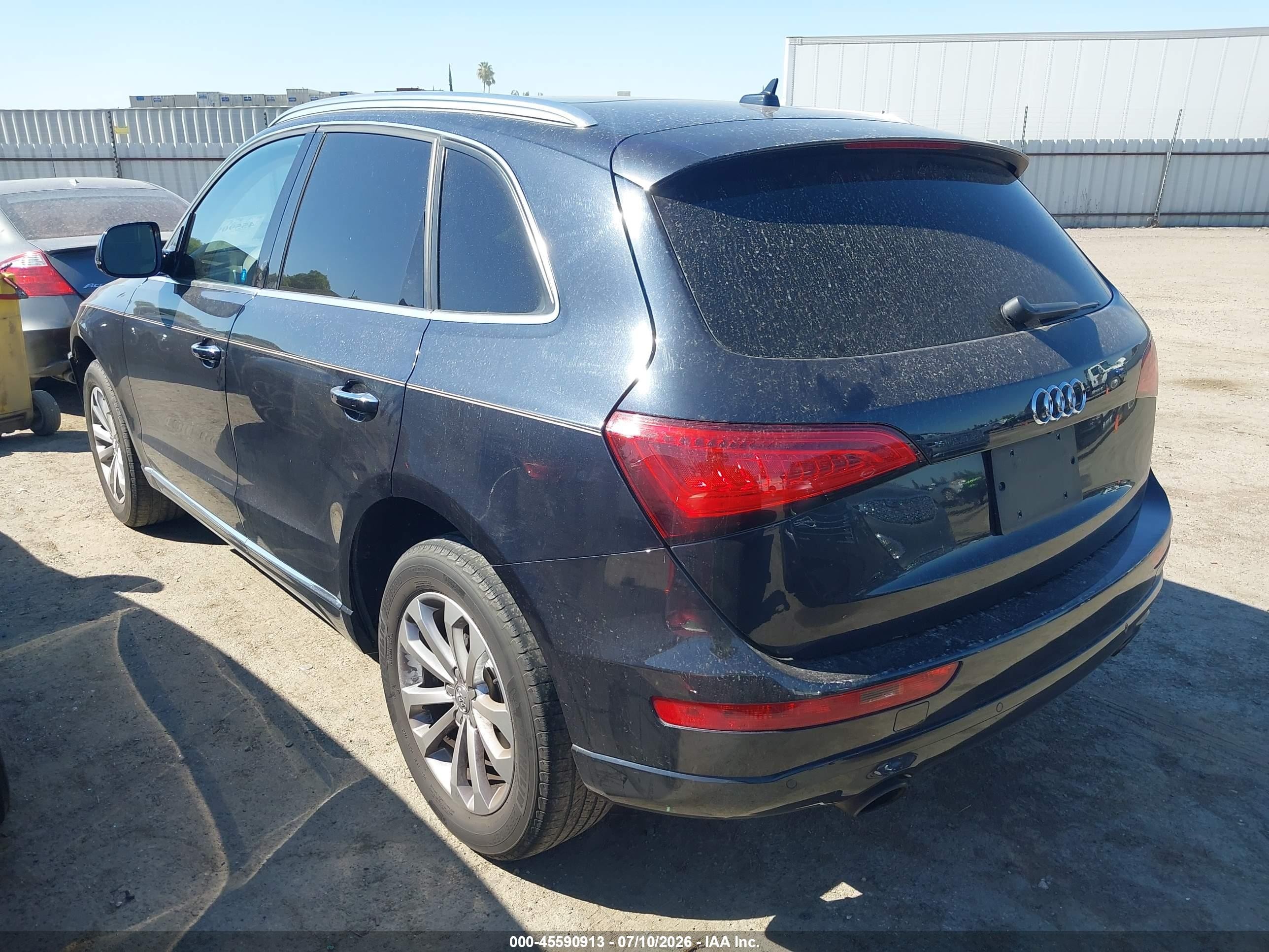 2015 Audi Q5 2.0t Premium Серый vin: WA1LFAFP7FA071506