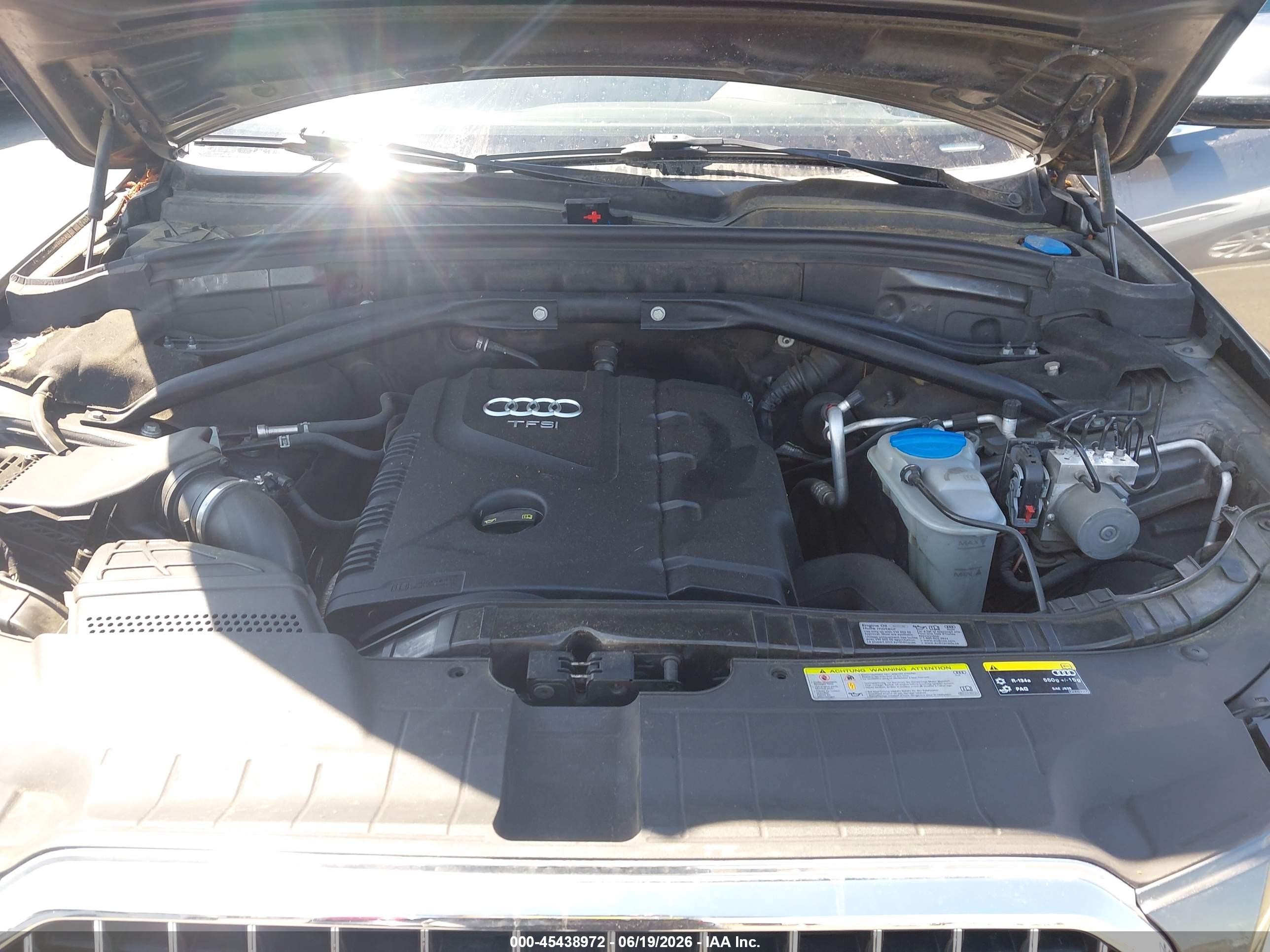 2015 Audi Q5 2.0t Premium Gray vin: WA1LFAFP7FA110434