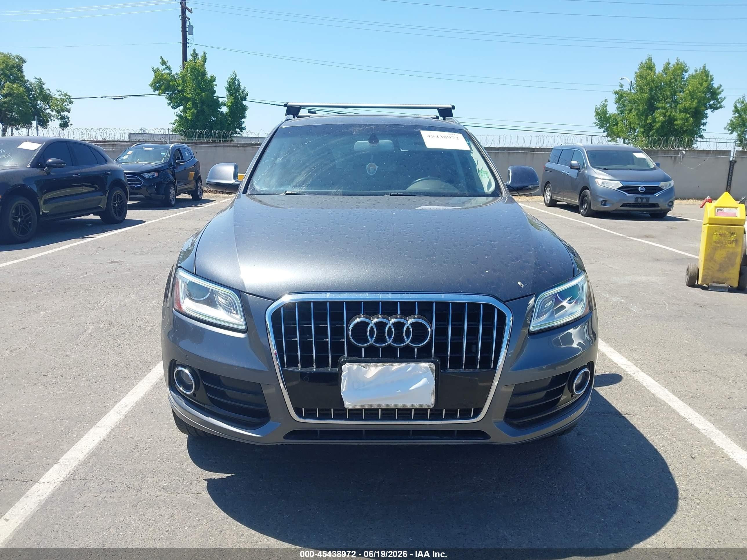 2015 Audi Q5 2.0t Premium Gray vin: WA1LFAFP7FA110434