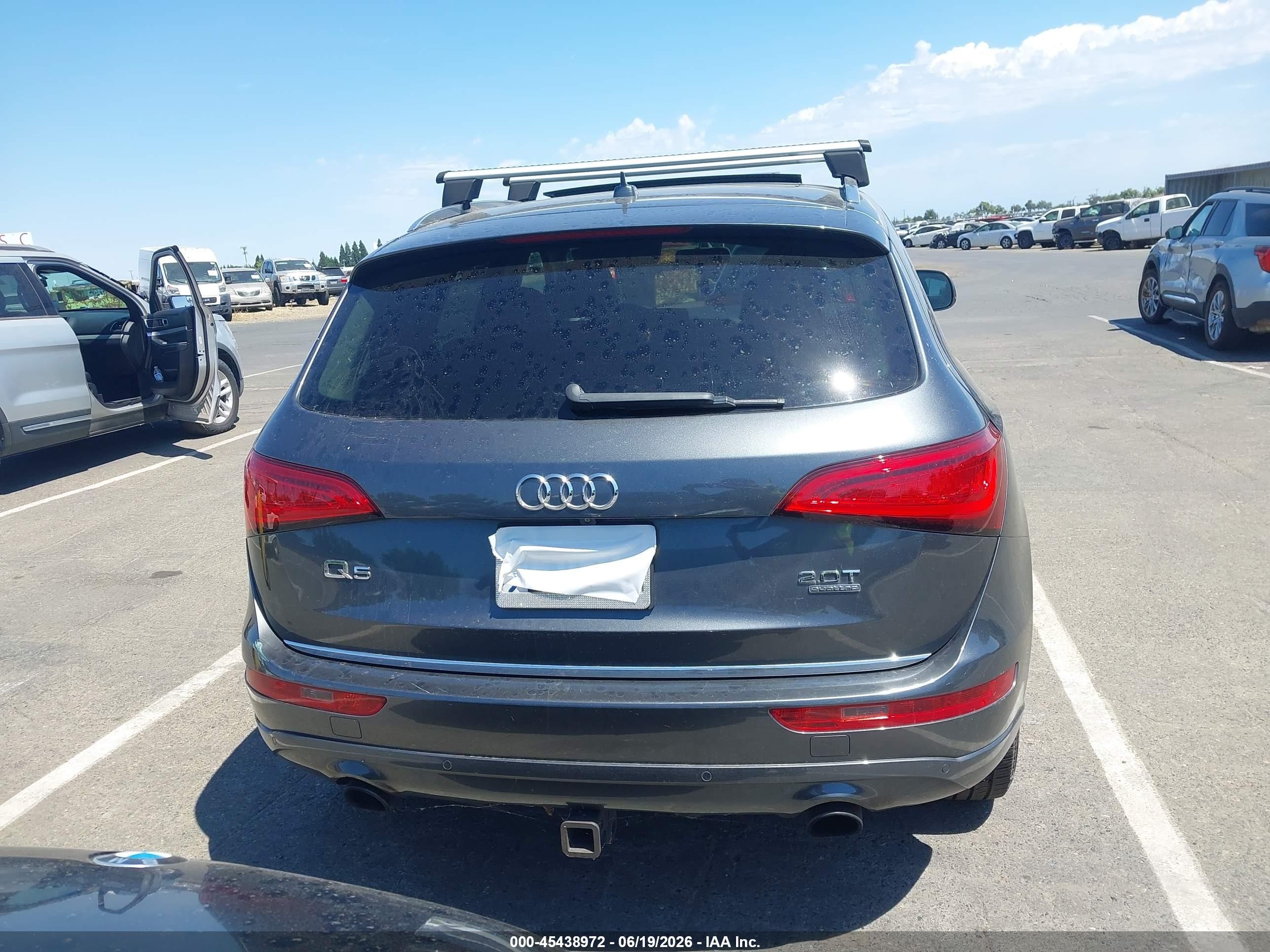 2015 Audi Q5 2.0t Premium Gray vin: WA1LFAFP7FA110434