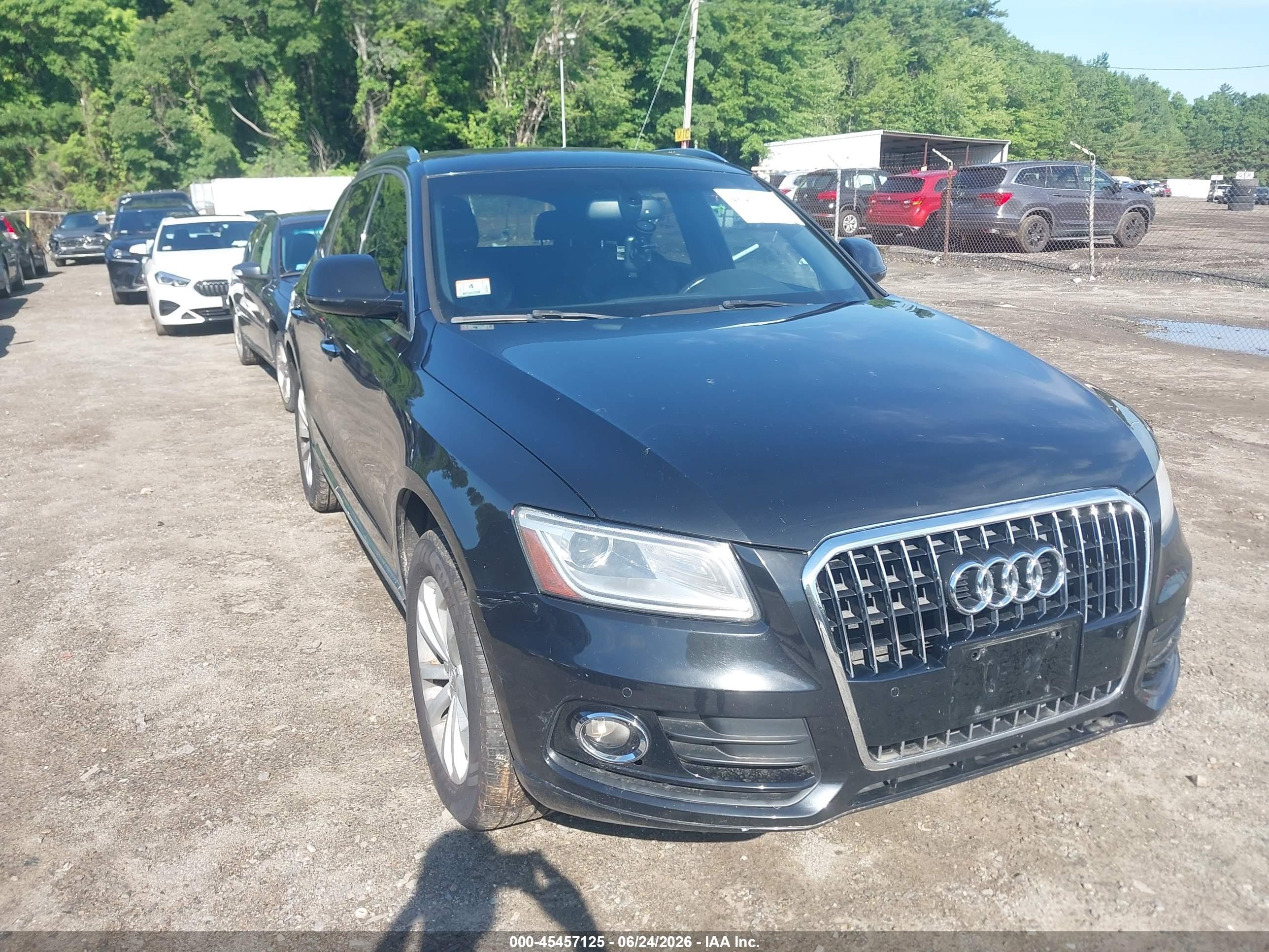 2015 Audi Q5 2.0t Premium Black vin: WA1LFAFP7FA115536