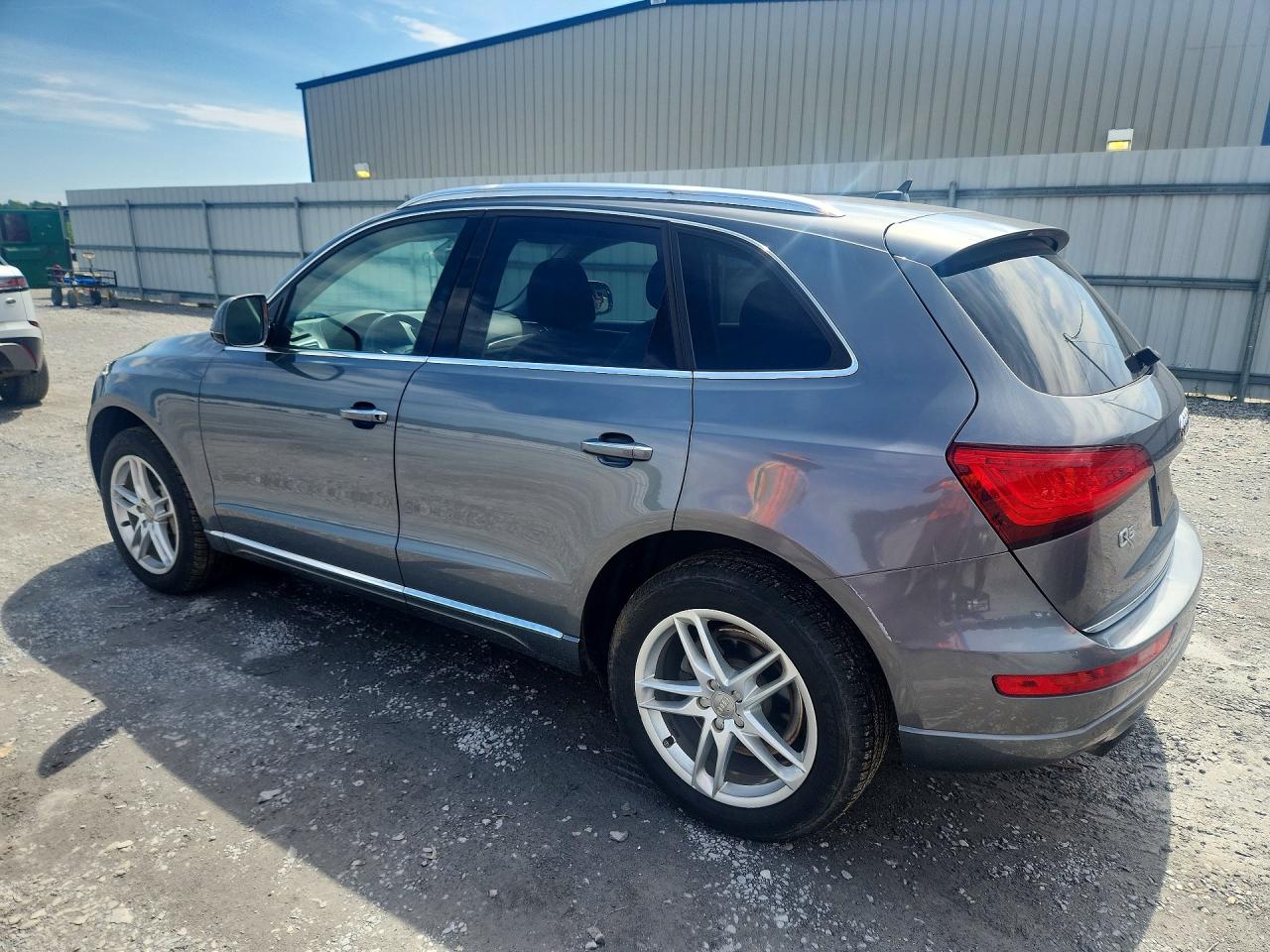 2015 Audi Q5 Premium Plus Gray vin: WA1LFAFP7FA127475