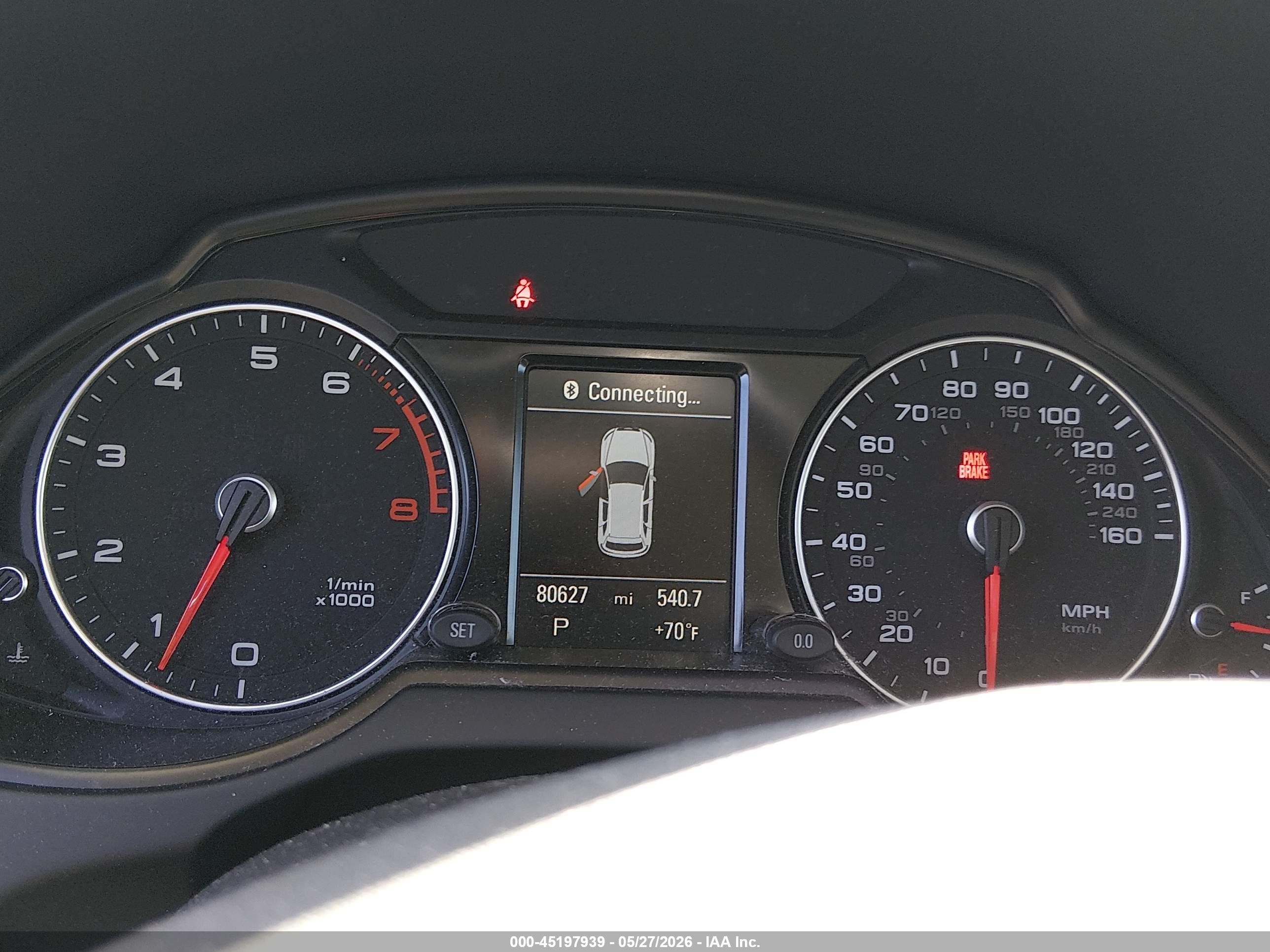 2015 Audi Q5 2.0t Premium Light Blue vin: WA1LFAFP7FA136922