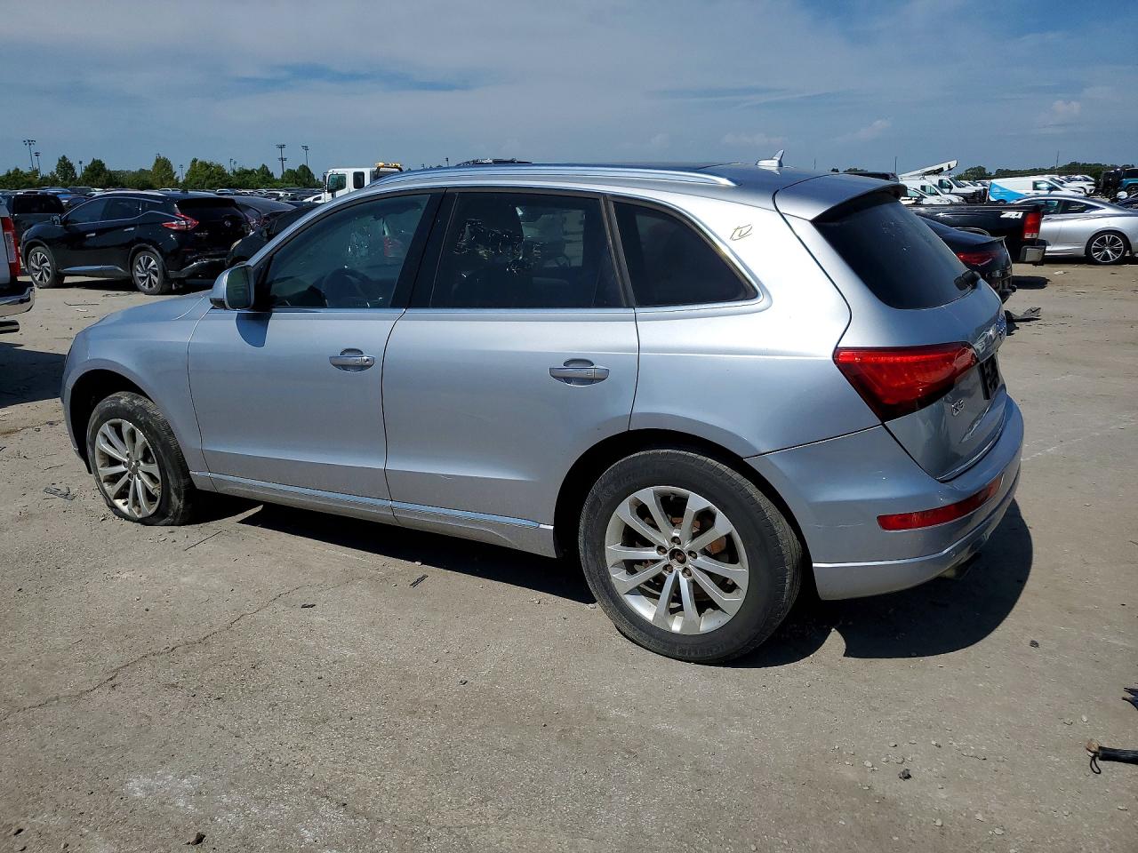 2015 Audi Q5 Premium Plus Gray vin: WA1LFAFP7FA140288