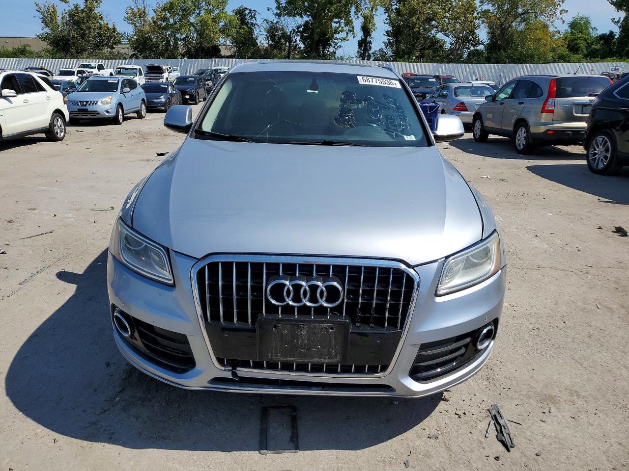 2015 Audi Q5 Premium Plus Gray vin: WA1LFAFP7FA140288