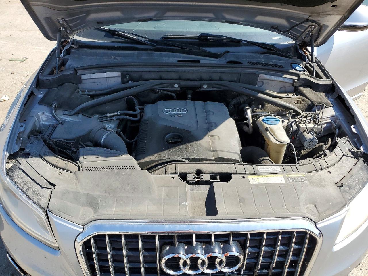 2015 Audi Q5 Premium Plus Gray vin: WA1LFAFP7FA140288