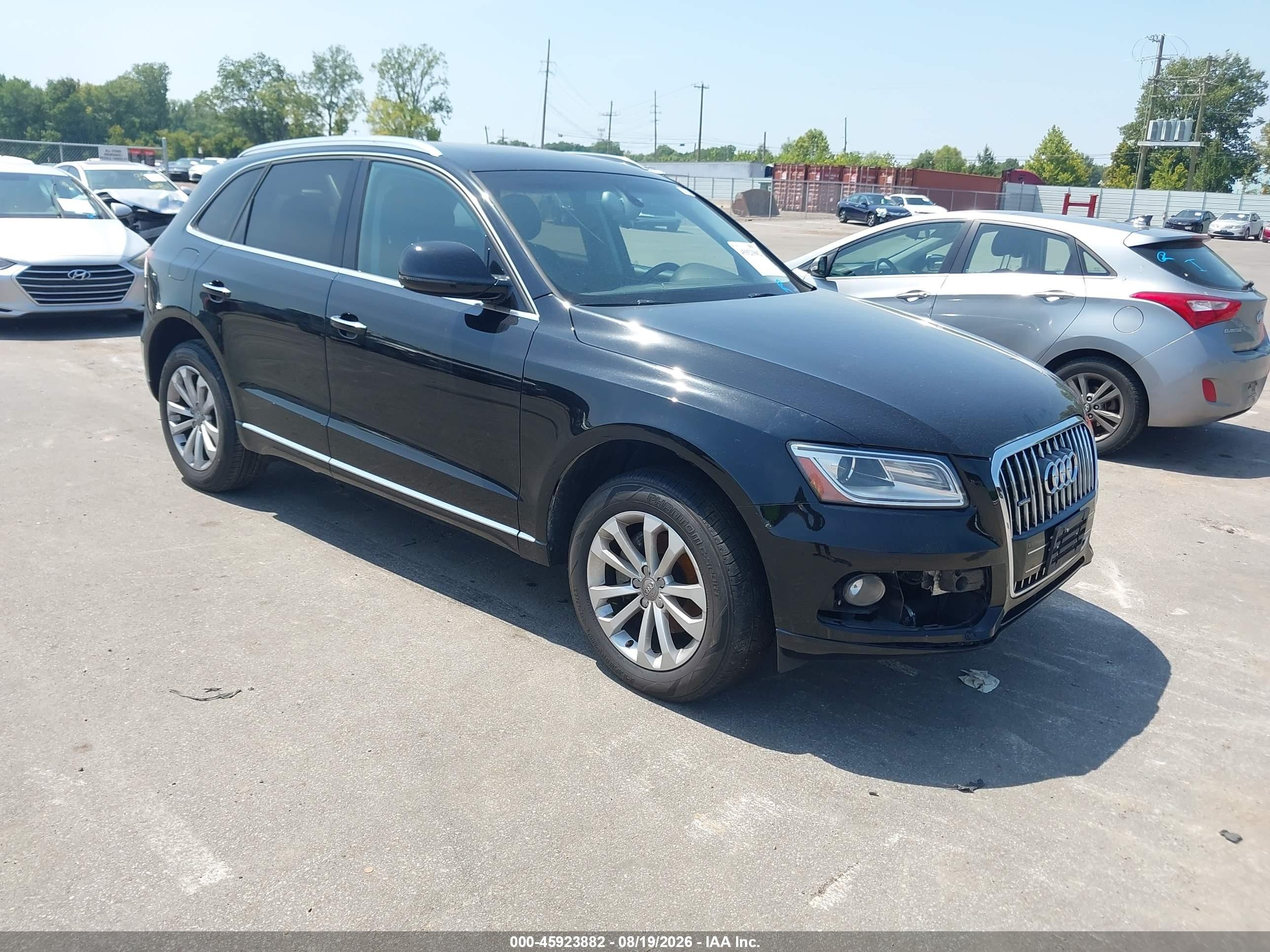 2015 Audi Q5 2.0t Premium Black vin: WA1LFAFP7FA143398