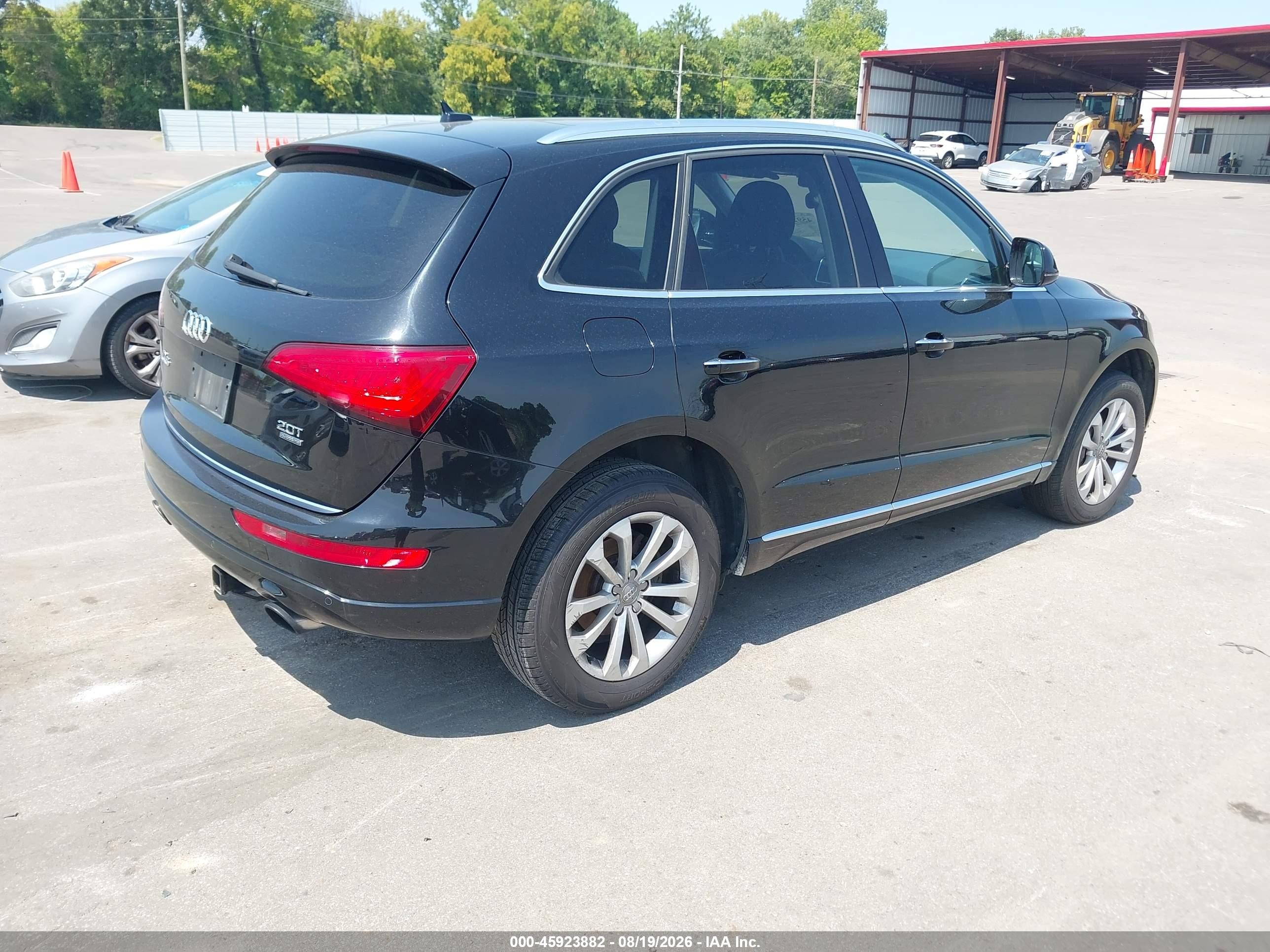 2015 Audi Q5 2.0t Premium Black vin: WA1LFAFP7FA143398
