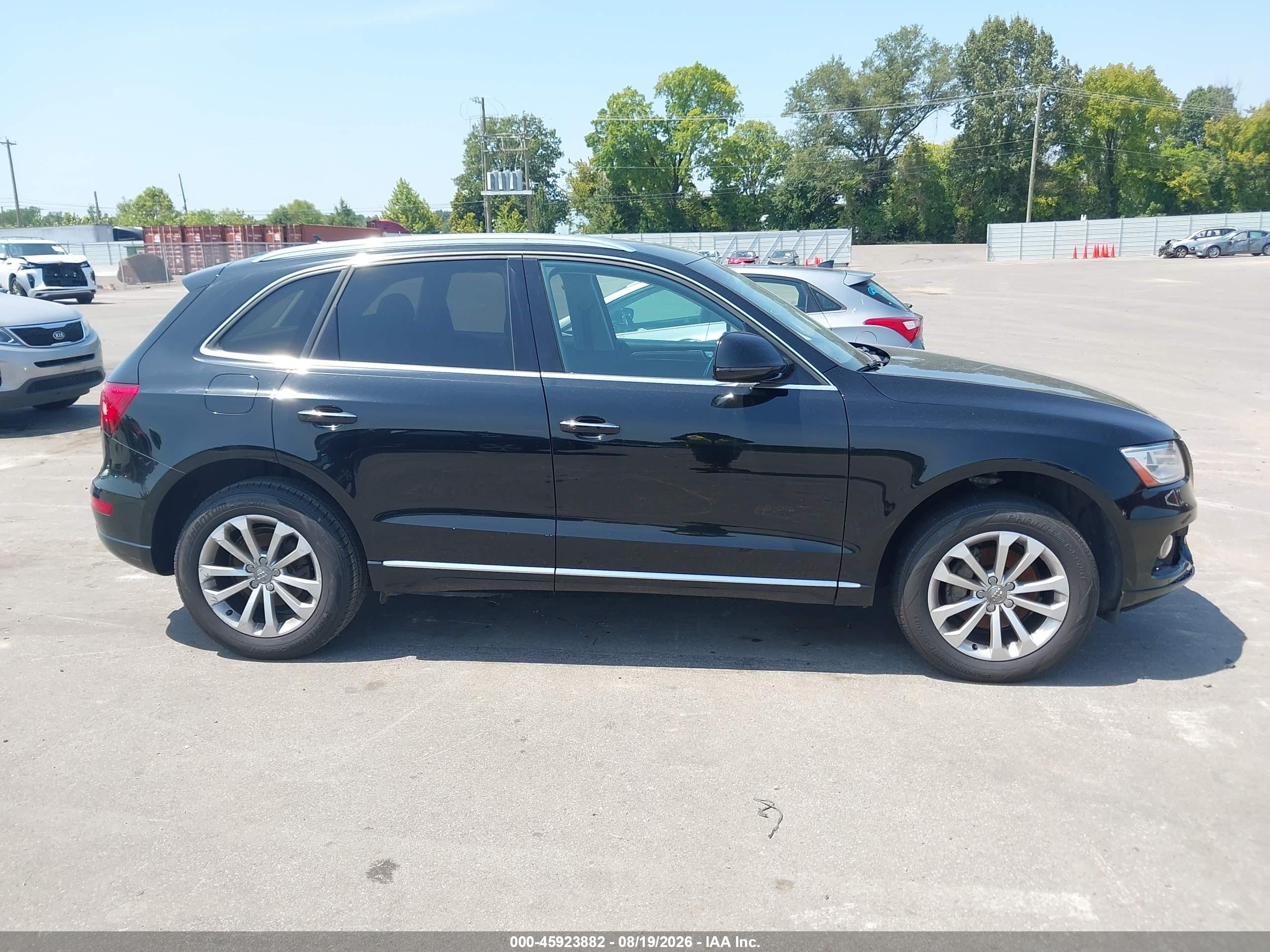 2015 Audi Q5 2.0t Premium Black vin: WA1LFAFP7FA143398