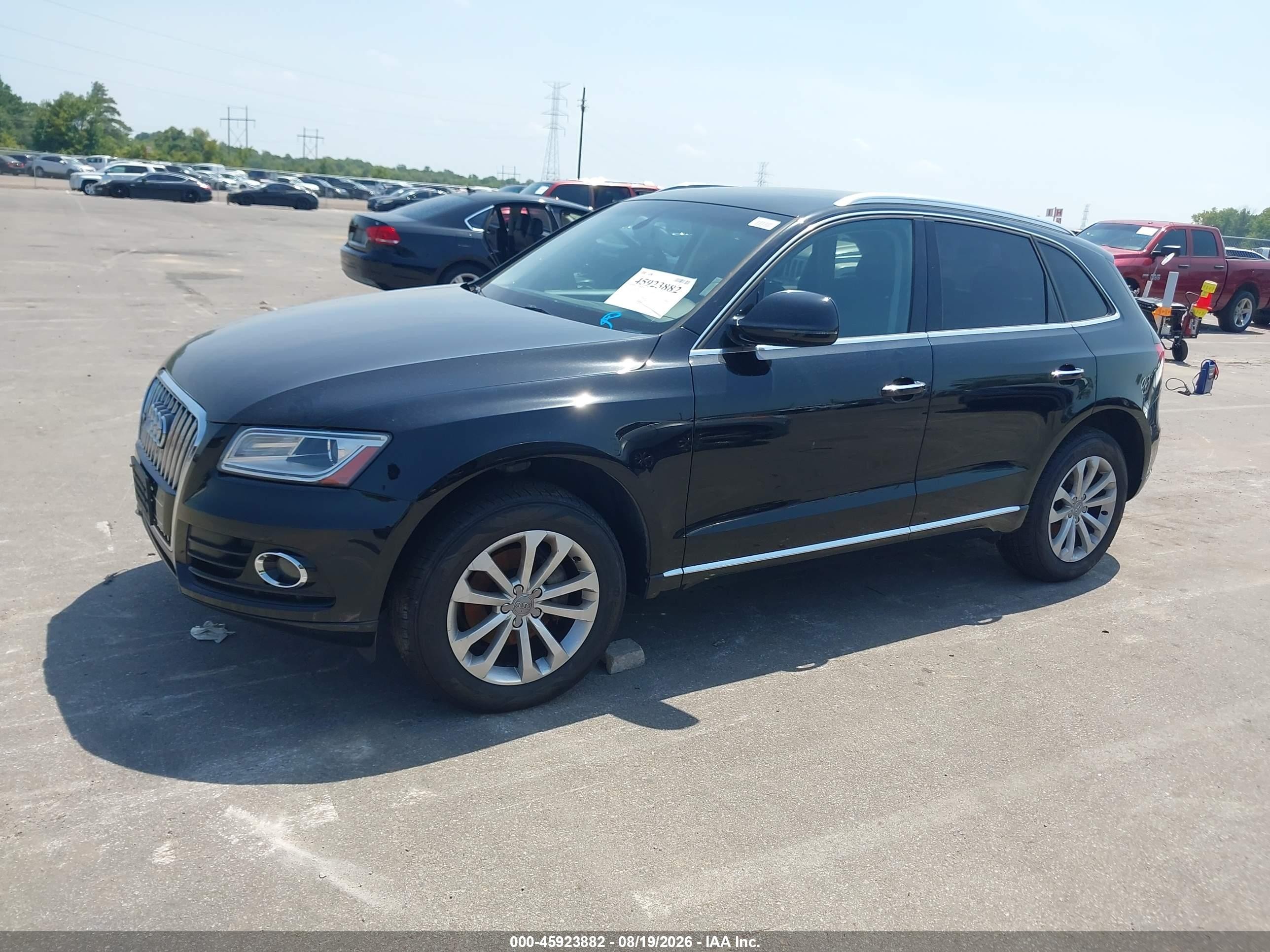 2015 Audi Q5 2.0t Premium Black vin: WA1LFAFP7FA143398