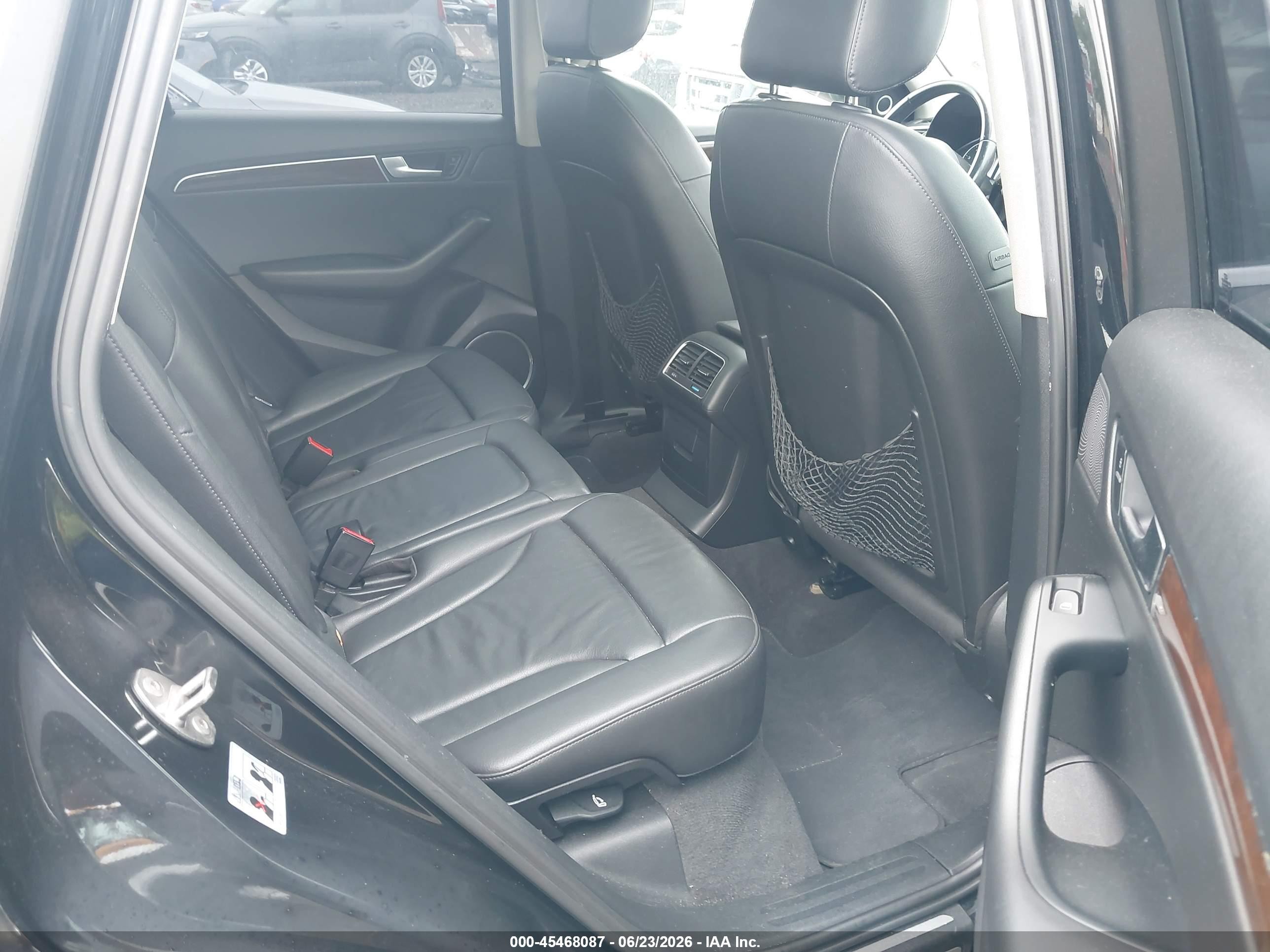 2012 Audi Q5 2.0t Premium Black vin: WA1LFAFP8CA013545