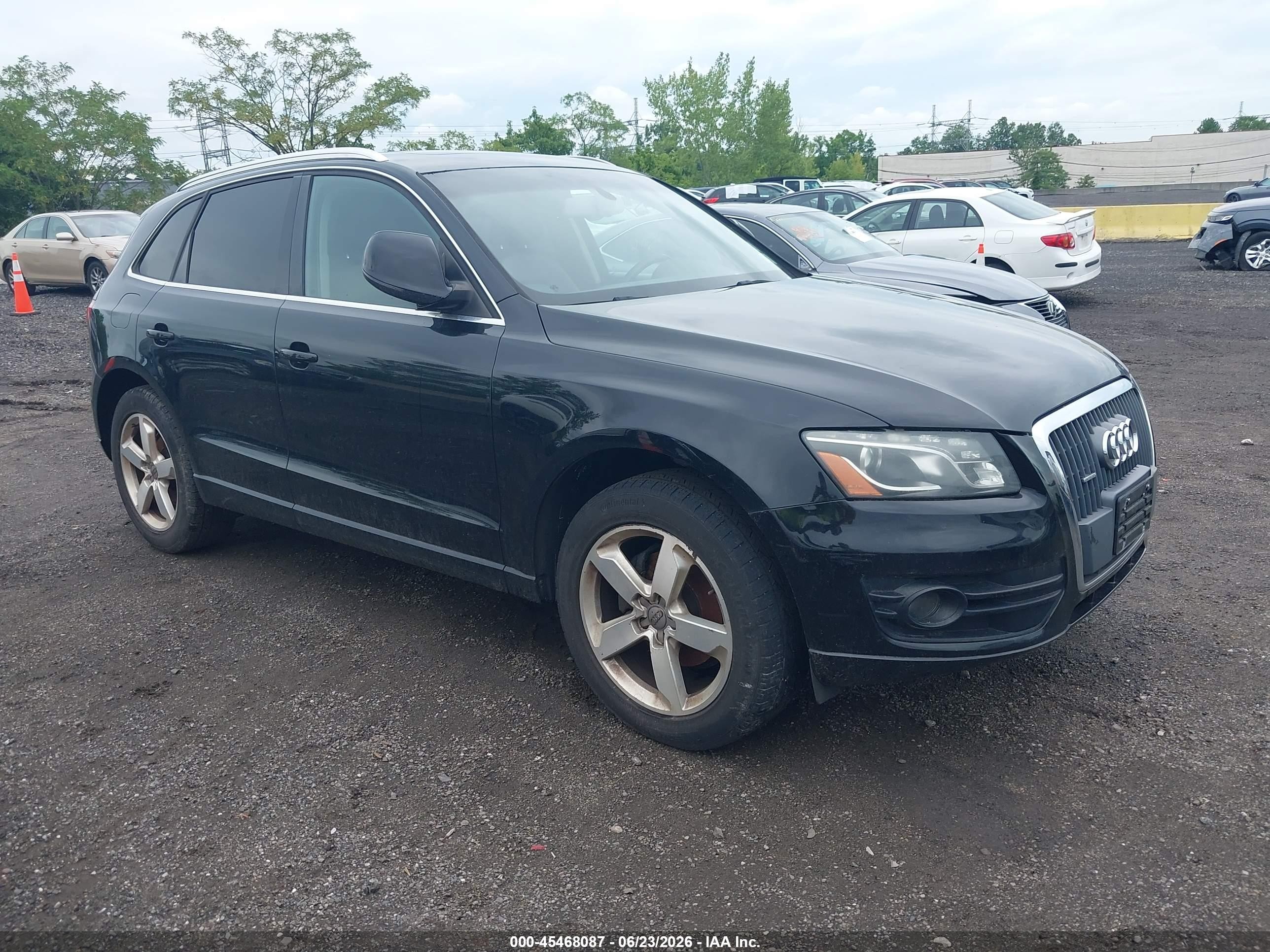 2012 Audi Q5 2.0t Premium Black vin: WA1LFAFP8CA013545