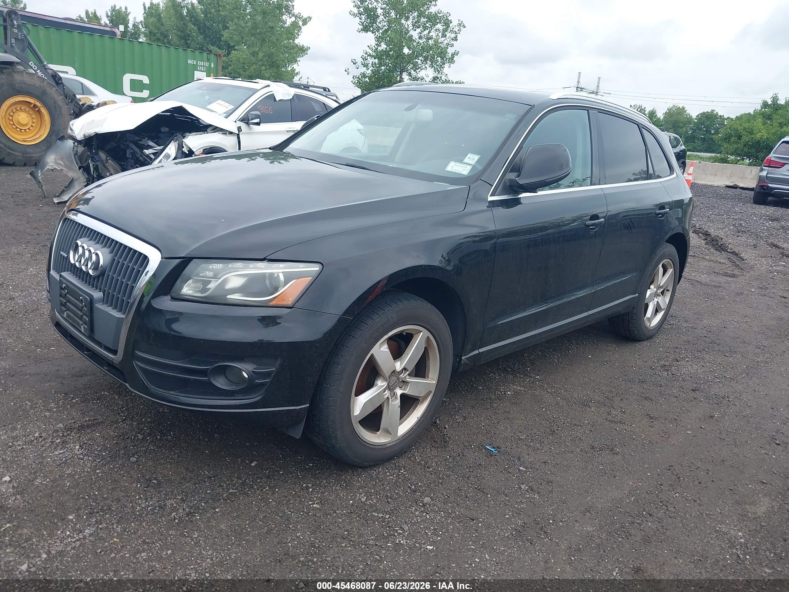 2012 Audi Q5 2.0t Premium Black vin: WA1LFAFP8CA013545