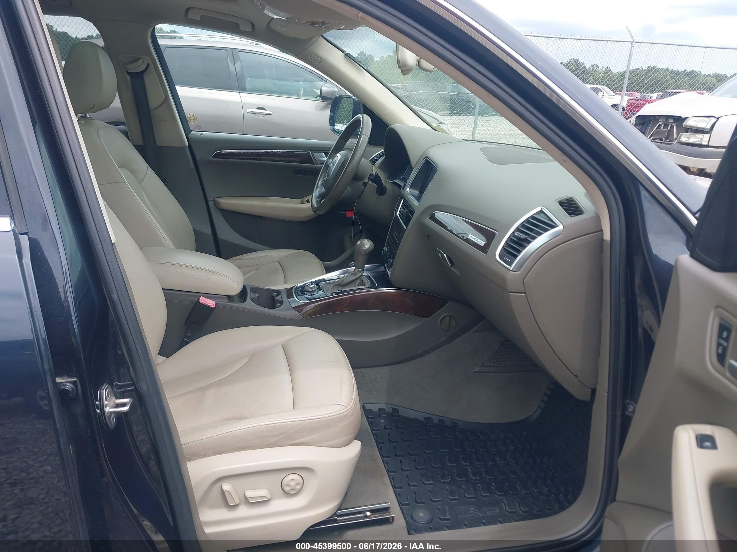 2012 Audi Q5 2.0t Premium Navy vin: WA1LFAFP8CA022665
