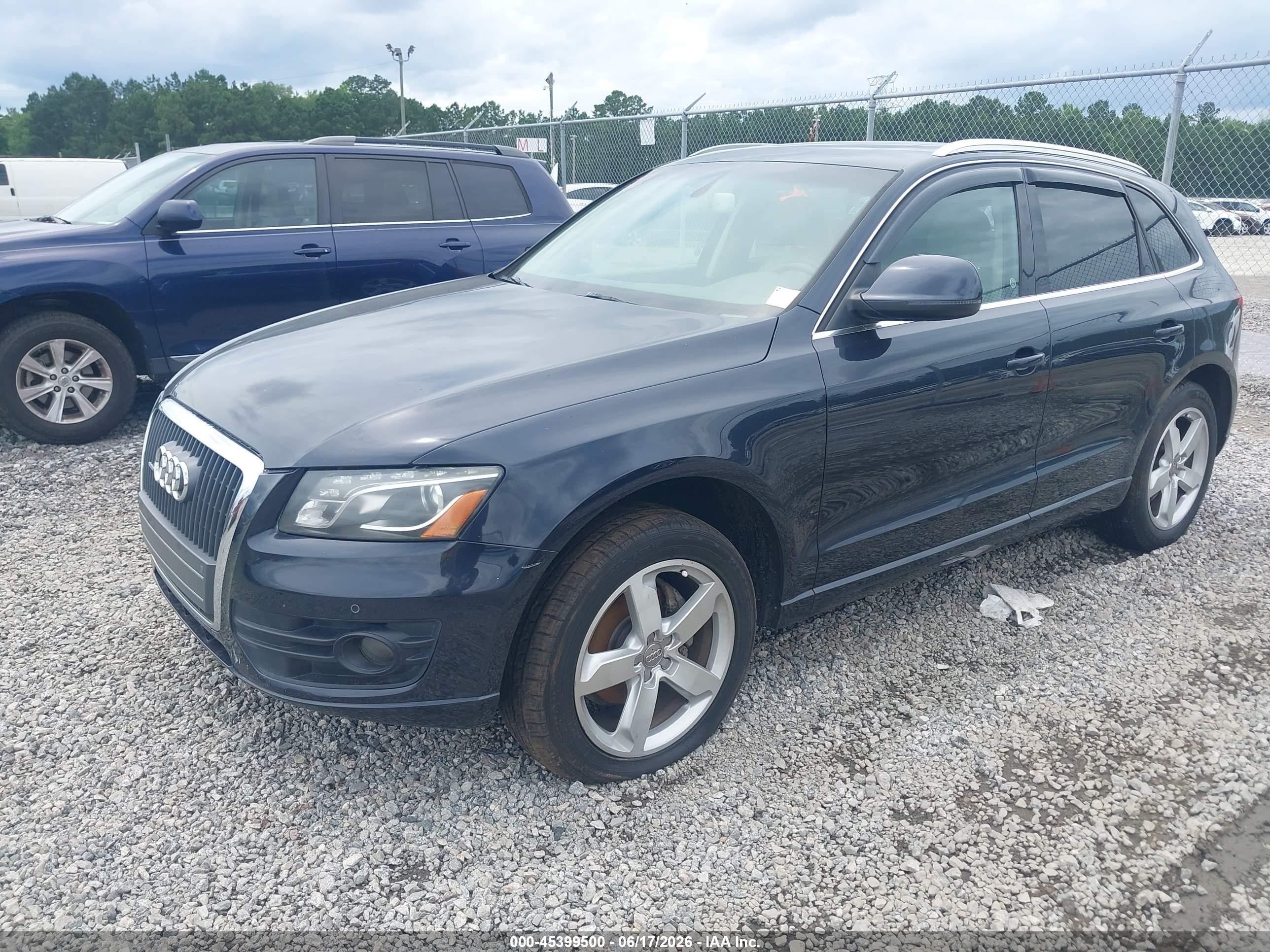 2012 Audi Q5 2.0t Premium Navy vin: WA1LFAFP8CA022665