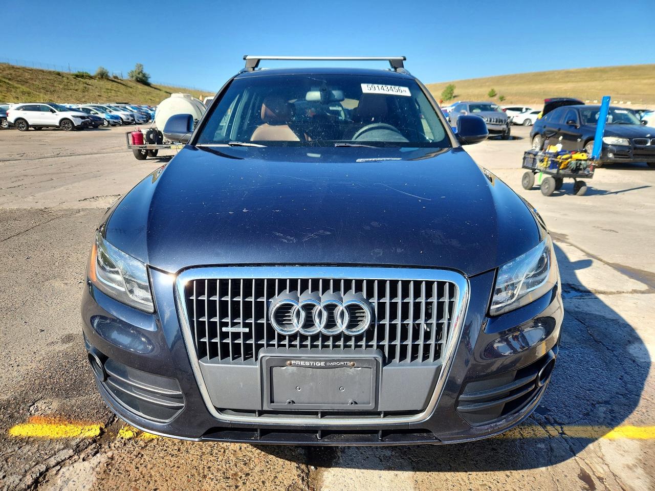 2012 Audi Q5 Premium Plus Blue vin: WA1LFAFP8CA045931
