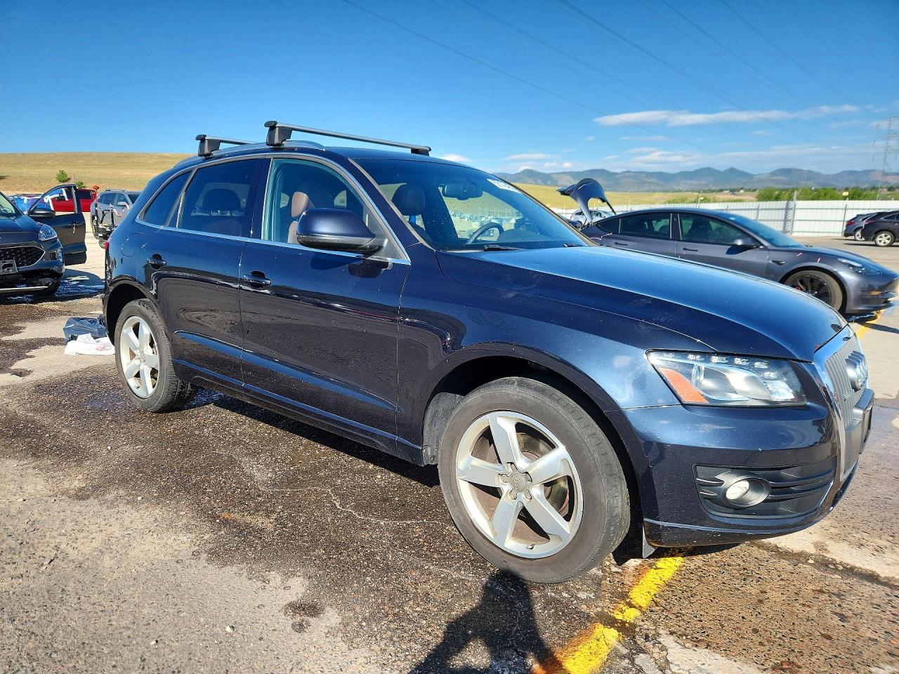 2012 Audi Q5 Premium Plus Blue vin: WA1LFAFP8CA045931