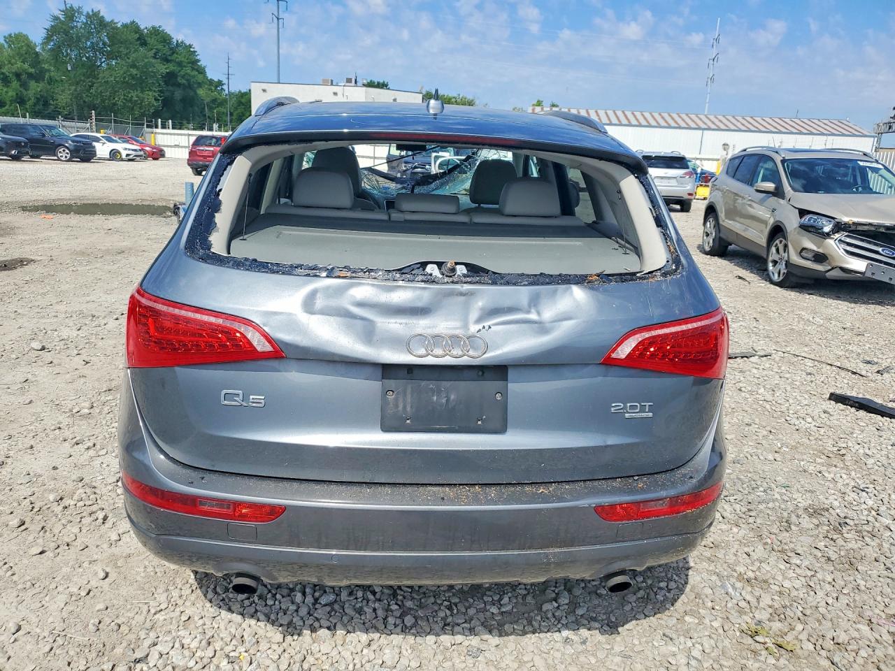 2012 Audi Q5 Premium Plus Gray vin: WA1LFAFP8CA046822