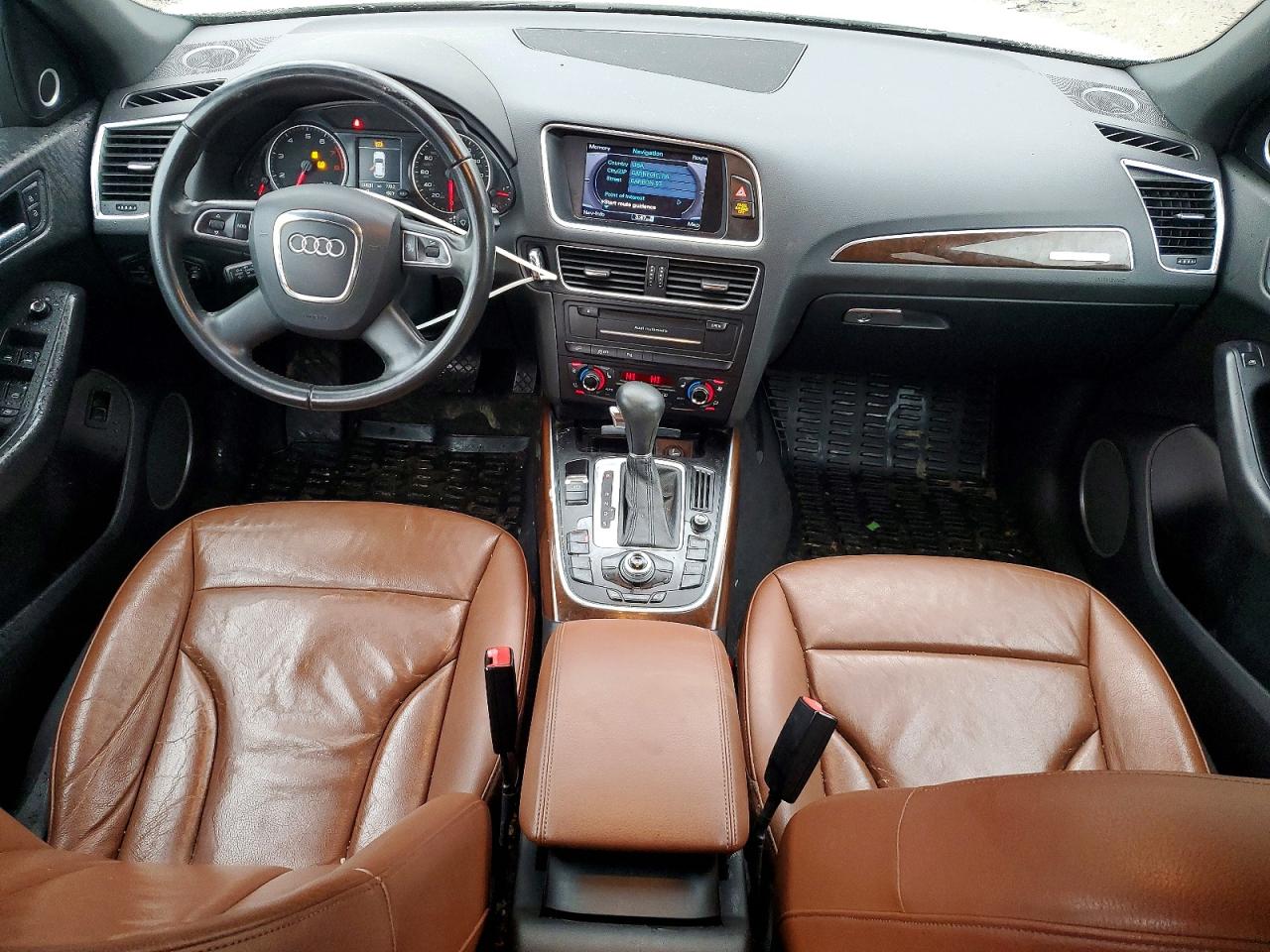 2012 Audi Q5 Premium Plus White vin: WA1LFAFP8CA055150