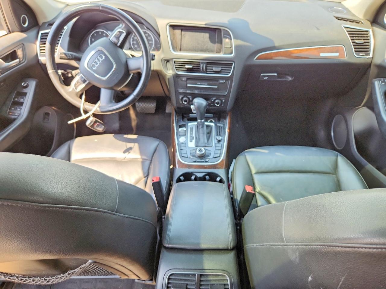 2012 Audi Q5 Premium Plus White vin: WA1LFAFP8CA069078