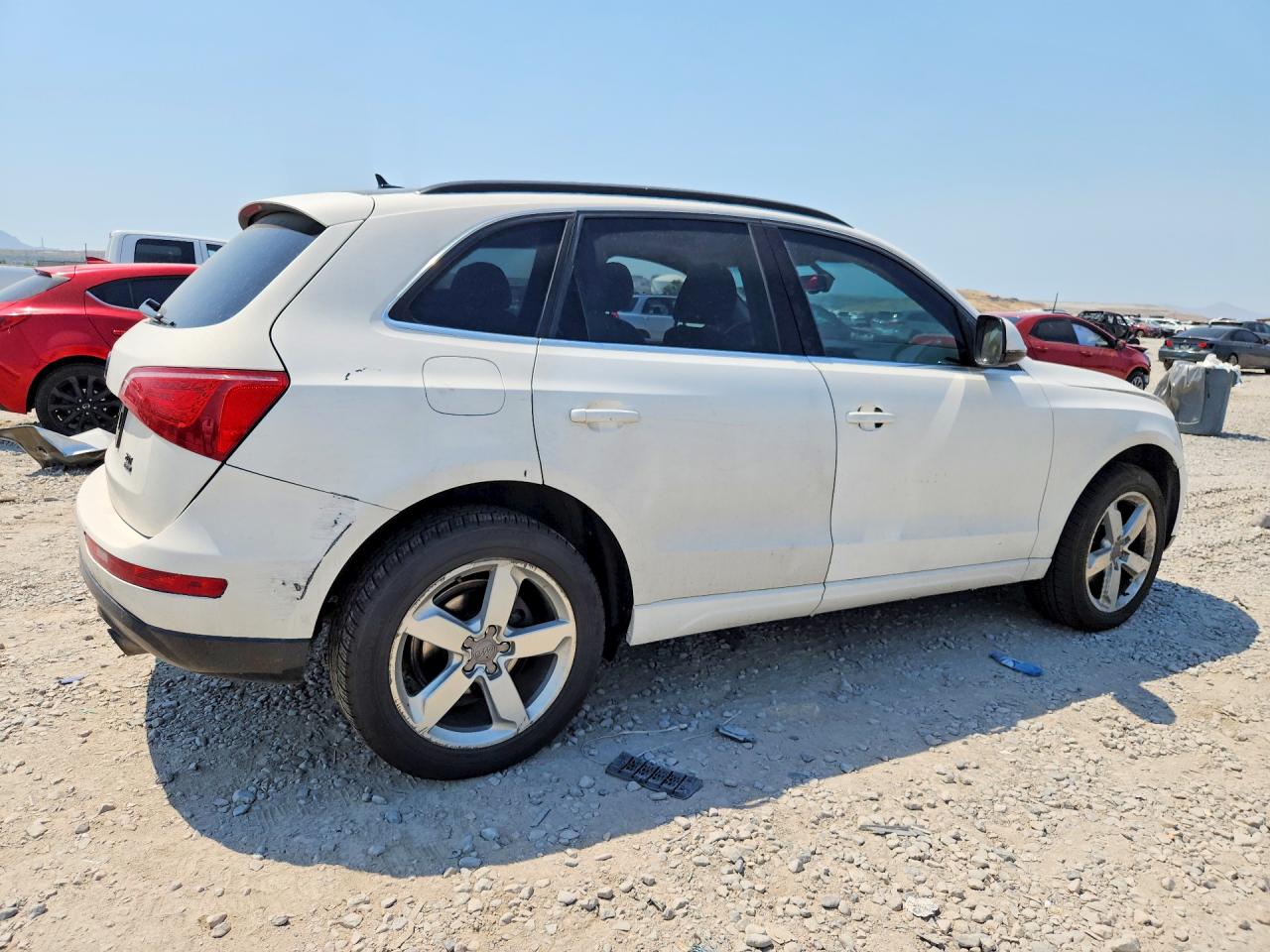 2012 Audi Q5 Premium Plus White vin: WA1LFAFP8CA069078