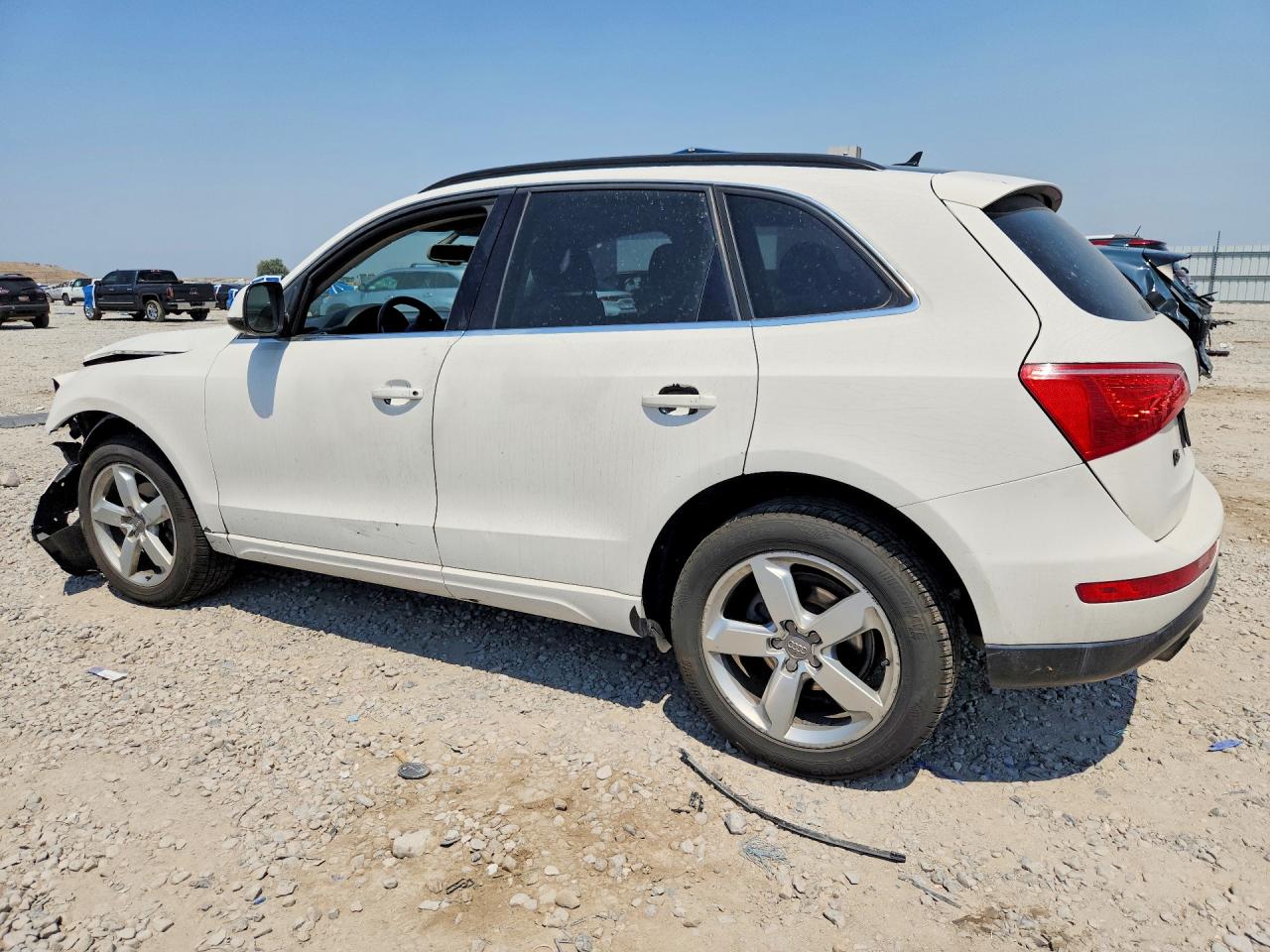 2012 Audi Q5 Premium Plus White vin: WA1LFAFP8CA069078