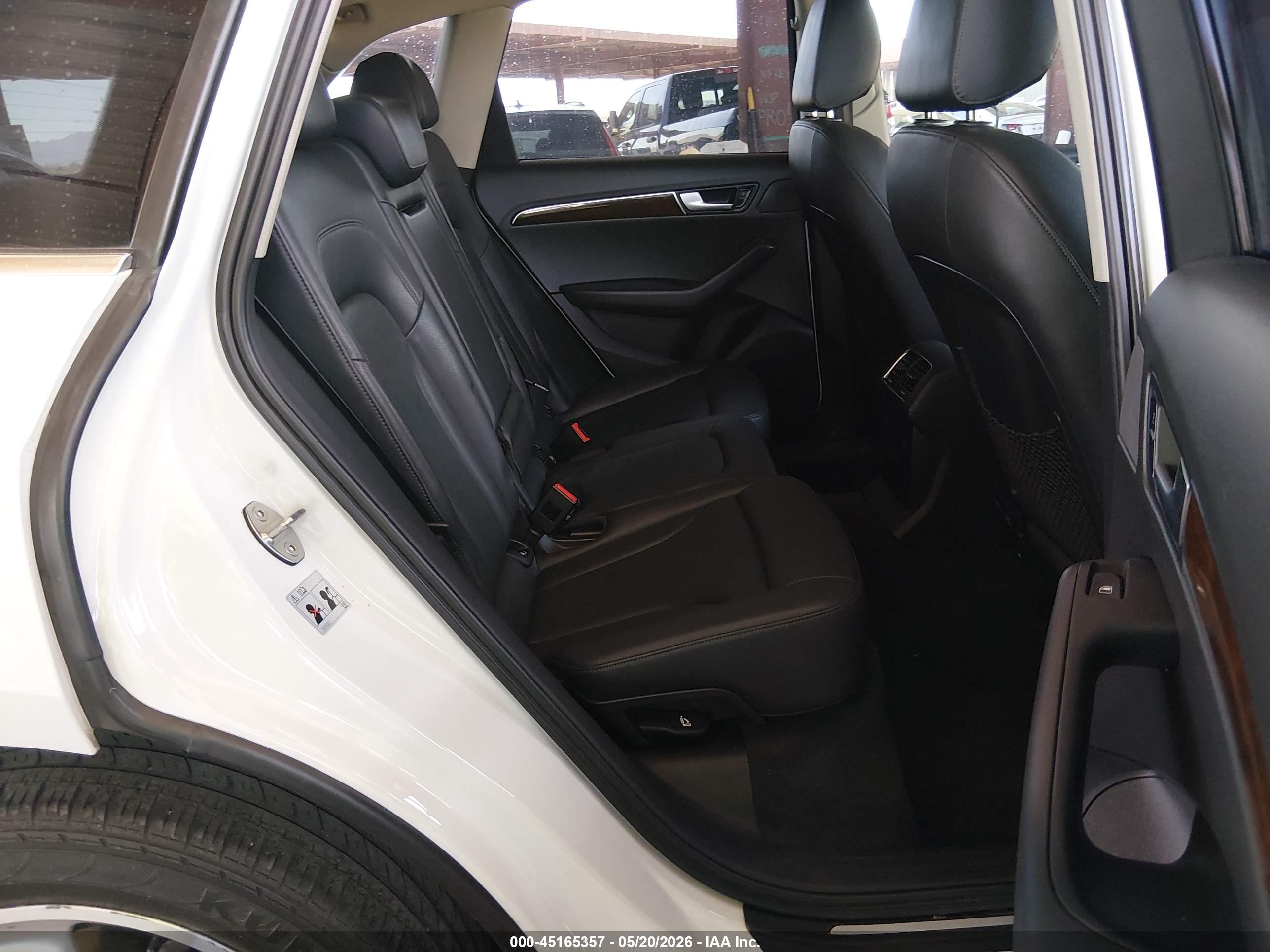 2012 Audi Q5 2.0t Premium White vin: WA1LFAFP8CA098726