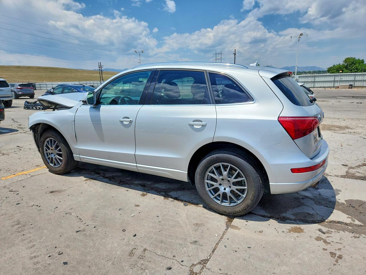 2012 Audi Q5 Premium Plus Silver vin: WA1LFAFP8CA114682