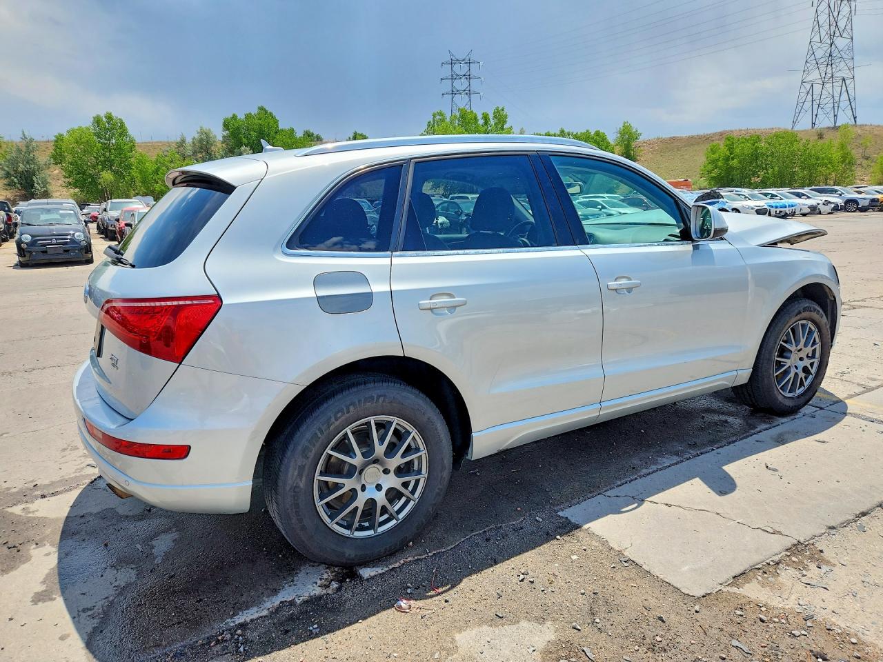 2012 Audi Q5 Premium Plus Silver vin: WA1LFAFP8CA114682
