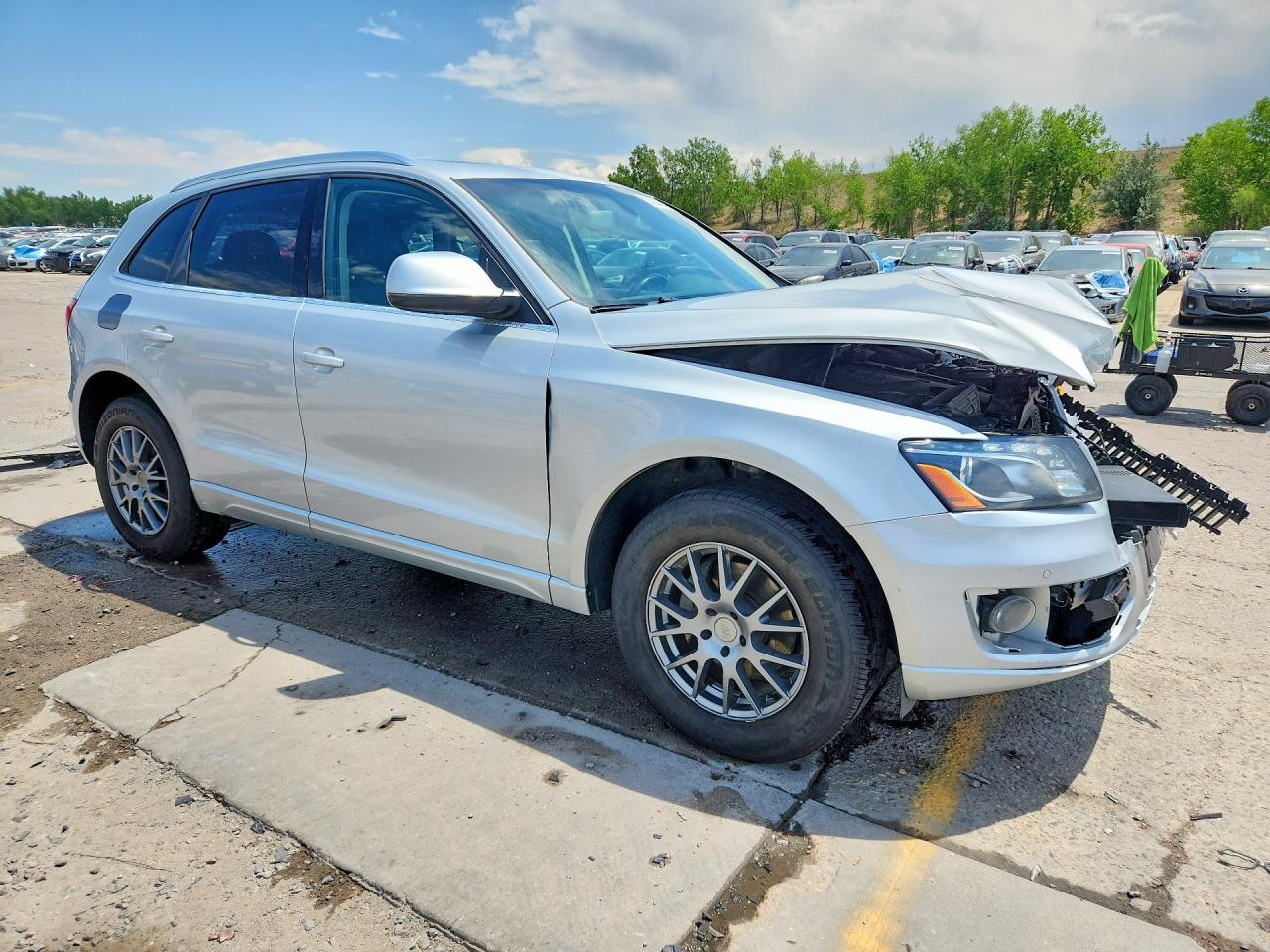 2012 Audi Q5 Premium Plus Silver vin: WA1LFAFP8CA114682