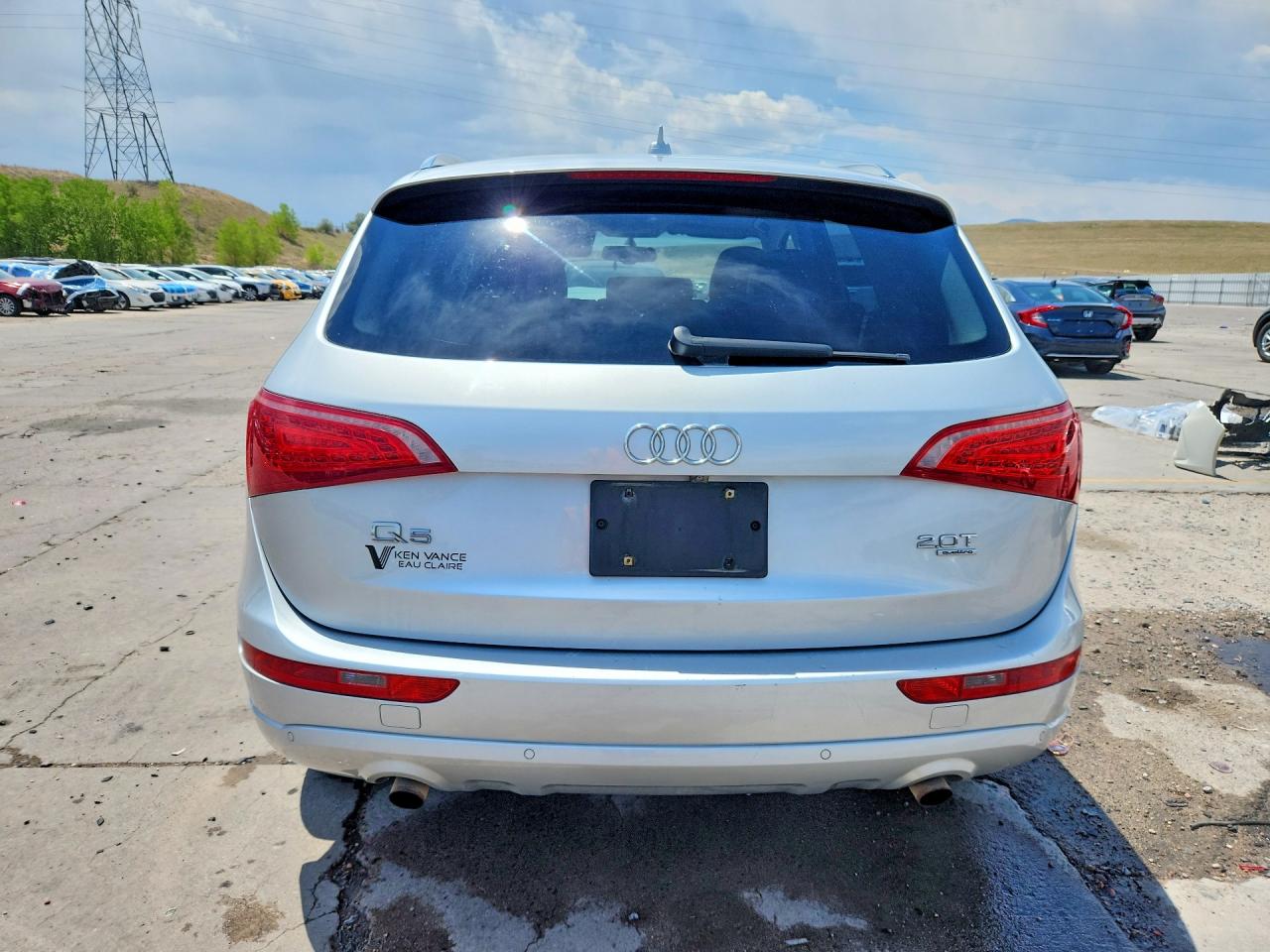 2012 Audi Q5 Premium Plus Silver vin: WA1LFAFP8CA114682
