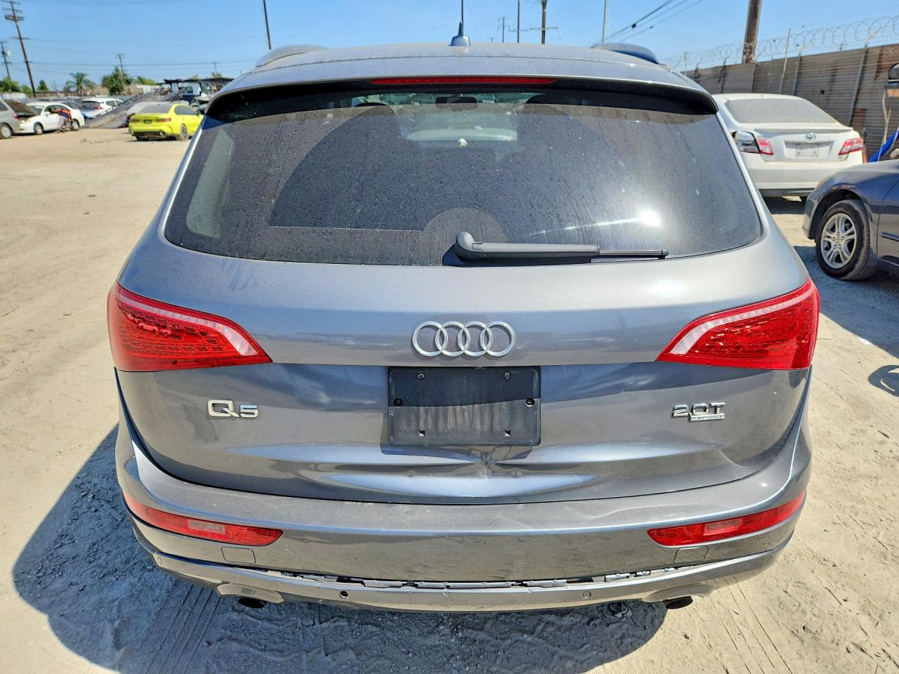 2012 Audi Q5 Premium Plus Gray vin: WA1LFAFP8CA118828