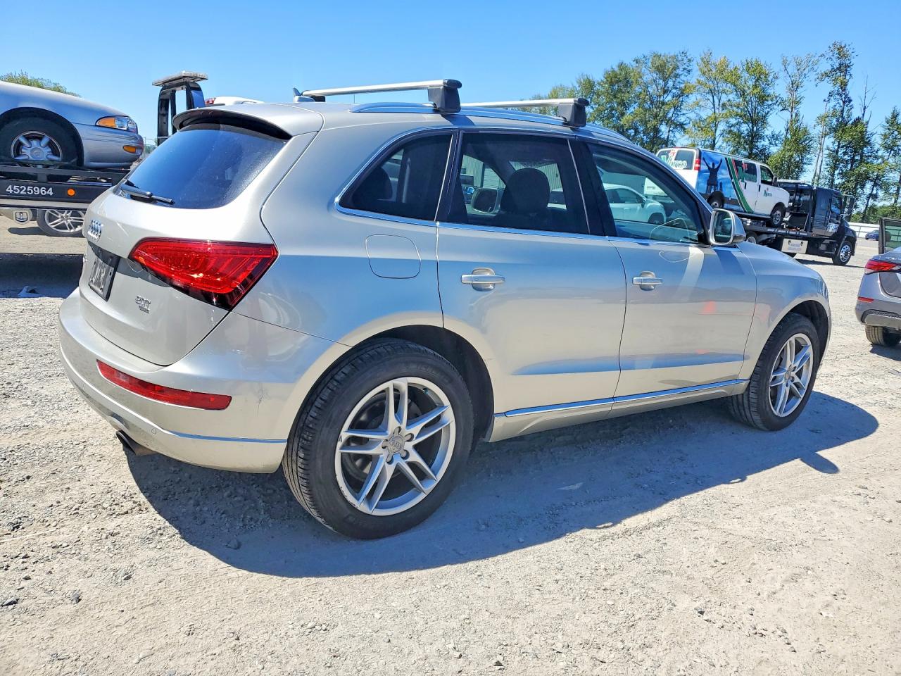 2013 Audi Q5 Premium Plus Серебряный vin: WA1LFAFP8DA025681