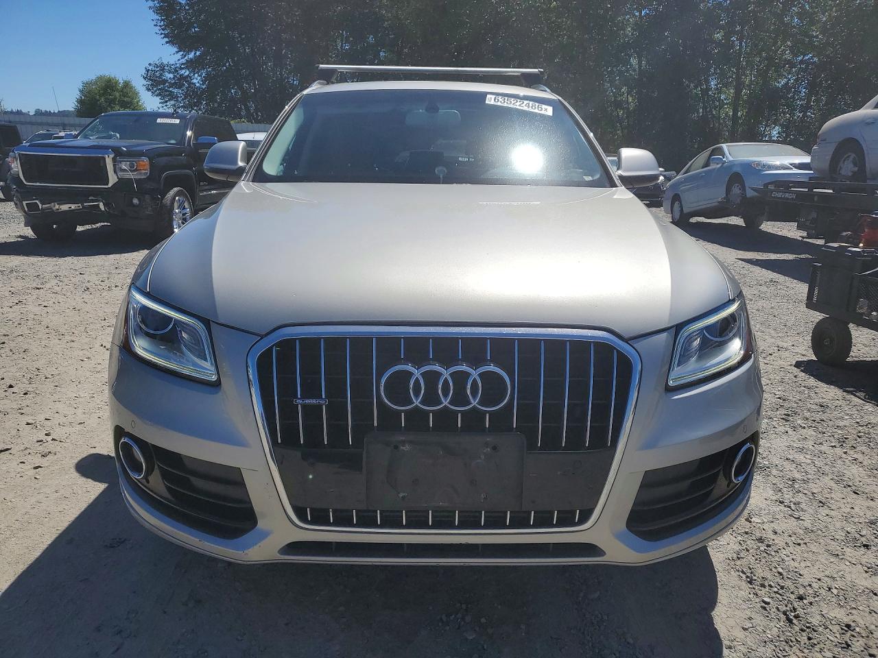 2013 Audi Q5 Premium Plus Серебряный vin: WA1LFAFP8DA025681