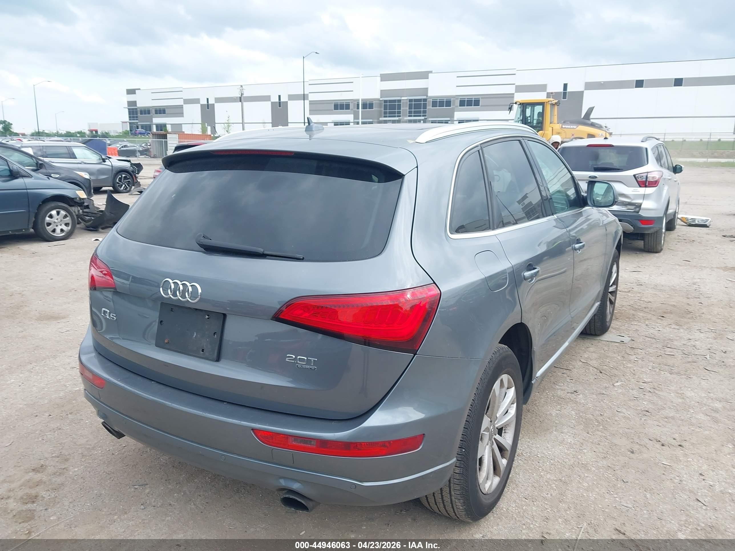 2013 Audi Q5 2.0t Premium Gray vin: WA1LFAFP8DA047308